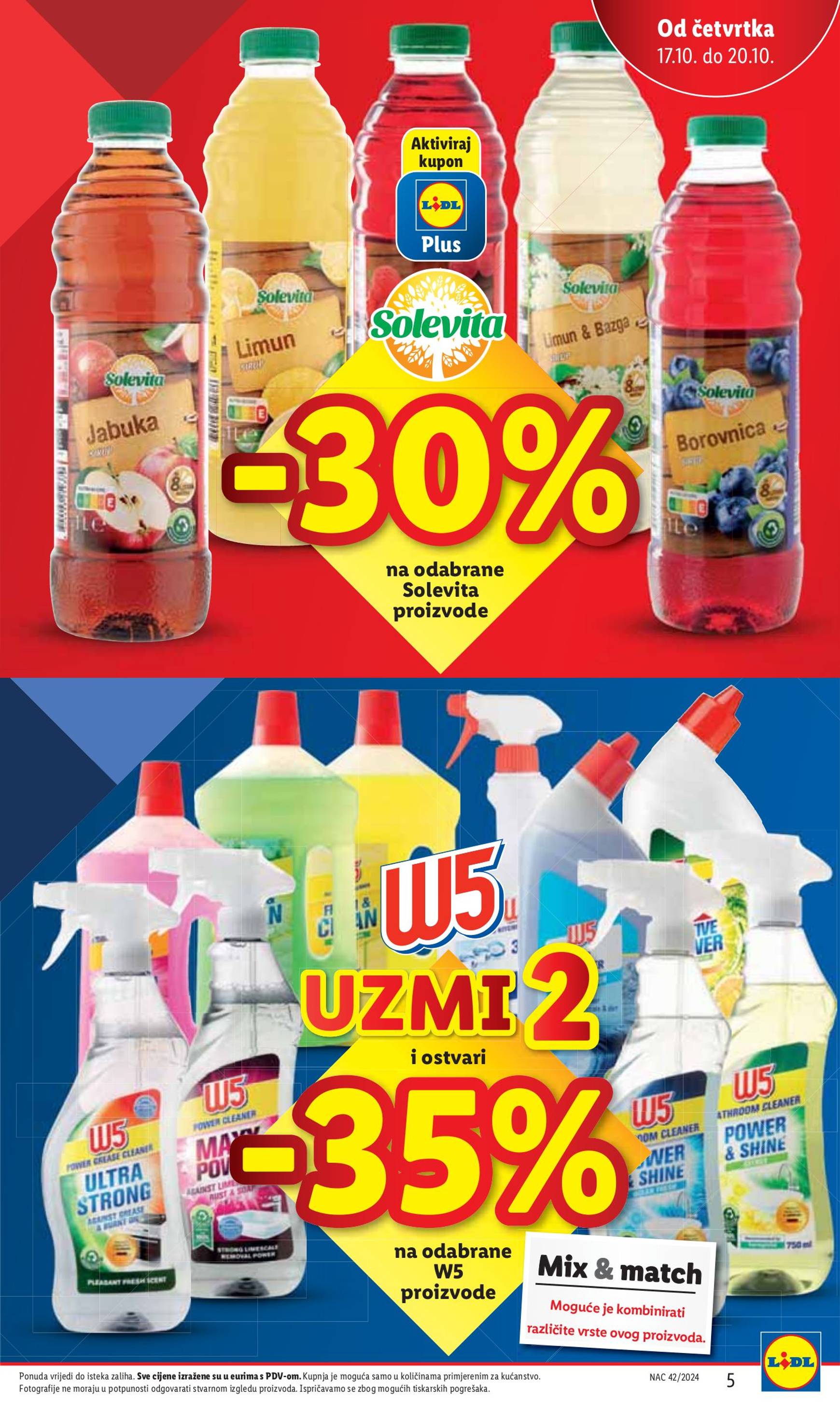 lidl - Lidl katalog vrijedi od 17.10. do 20.10. - page: 5