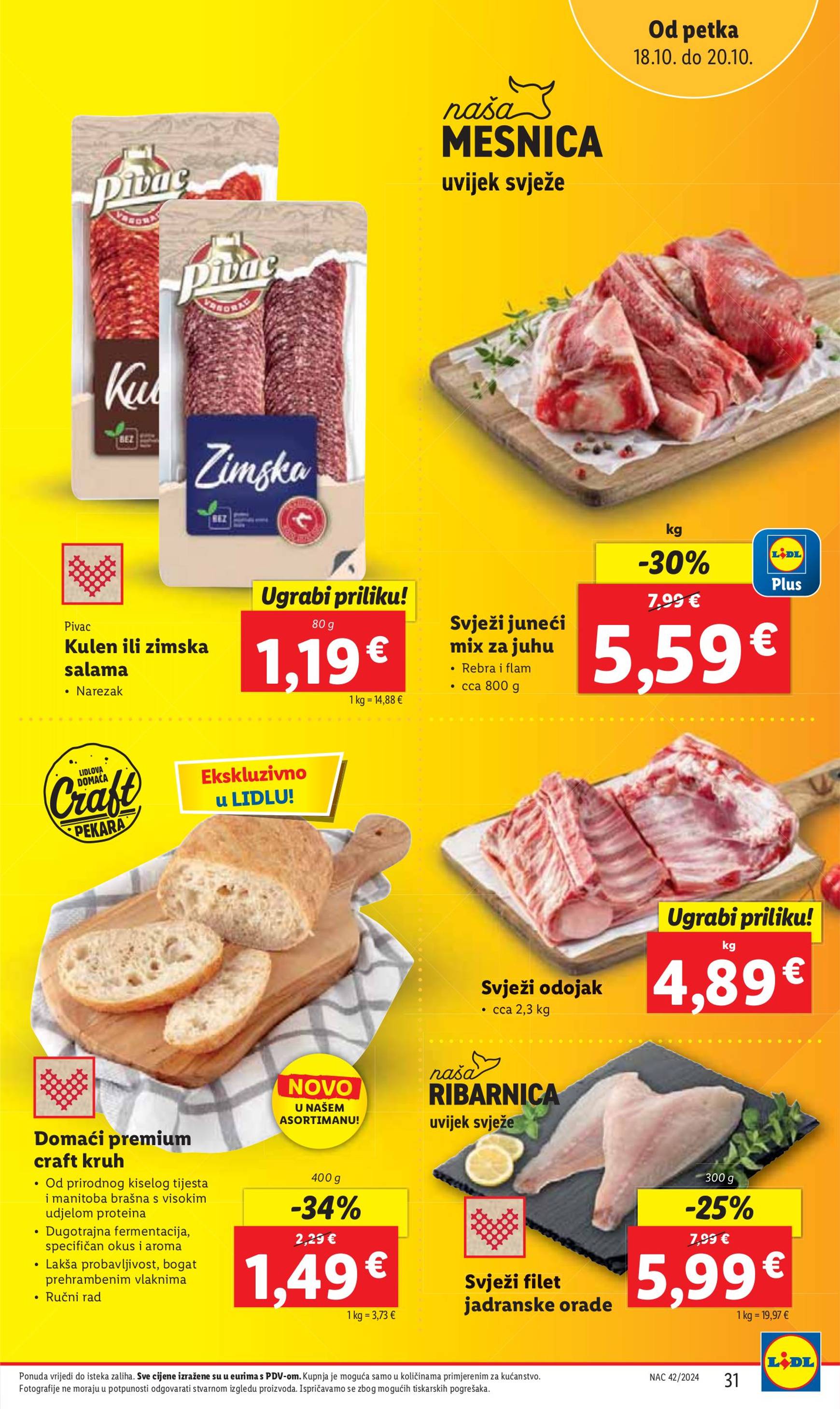 lidl - Lidl katalog vrijedi od 17.10. do 20.10. - page: 31