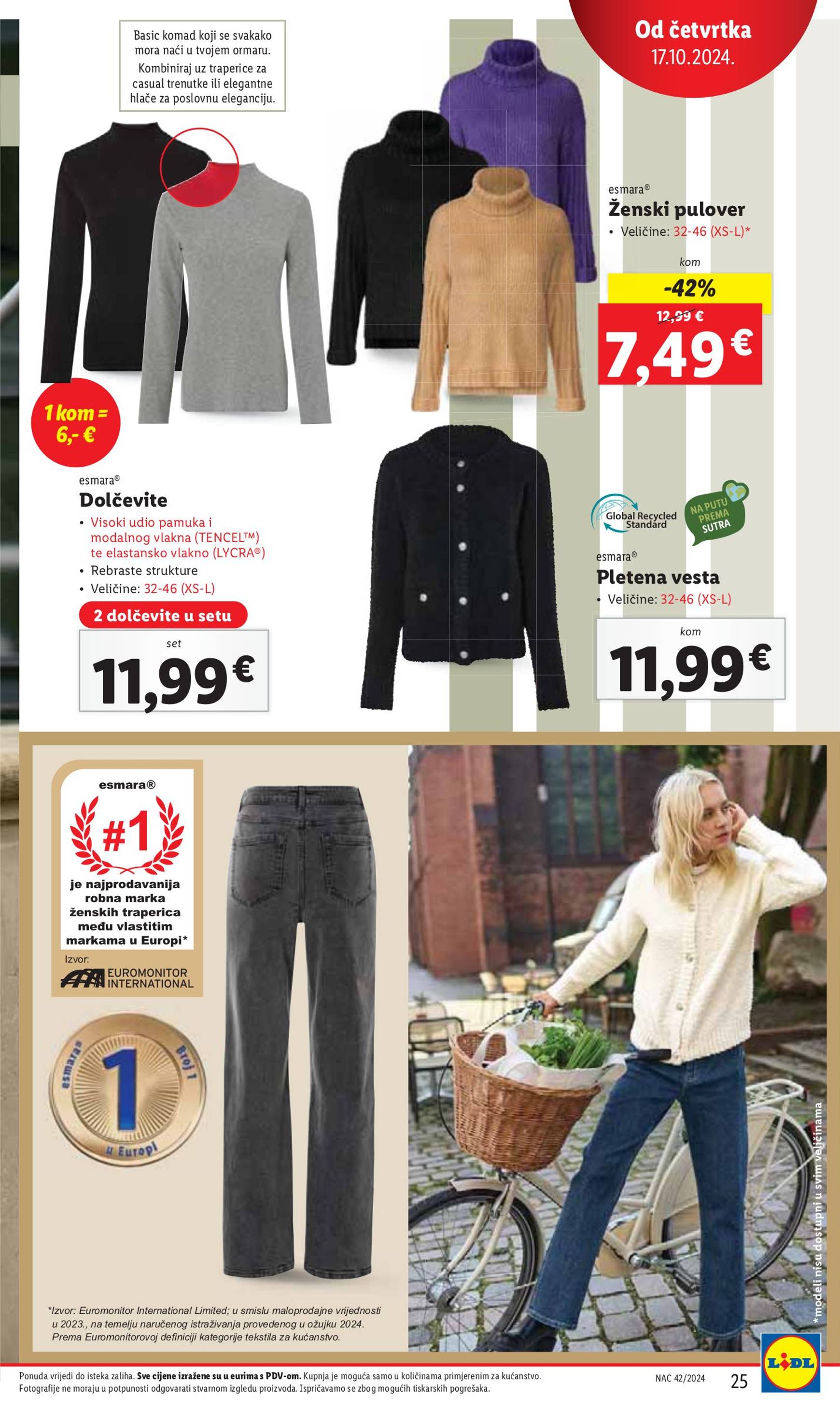 lidl - Lidl katalog vrijedi od 17.10. do 20.10. - page: 25