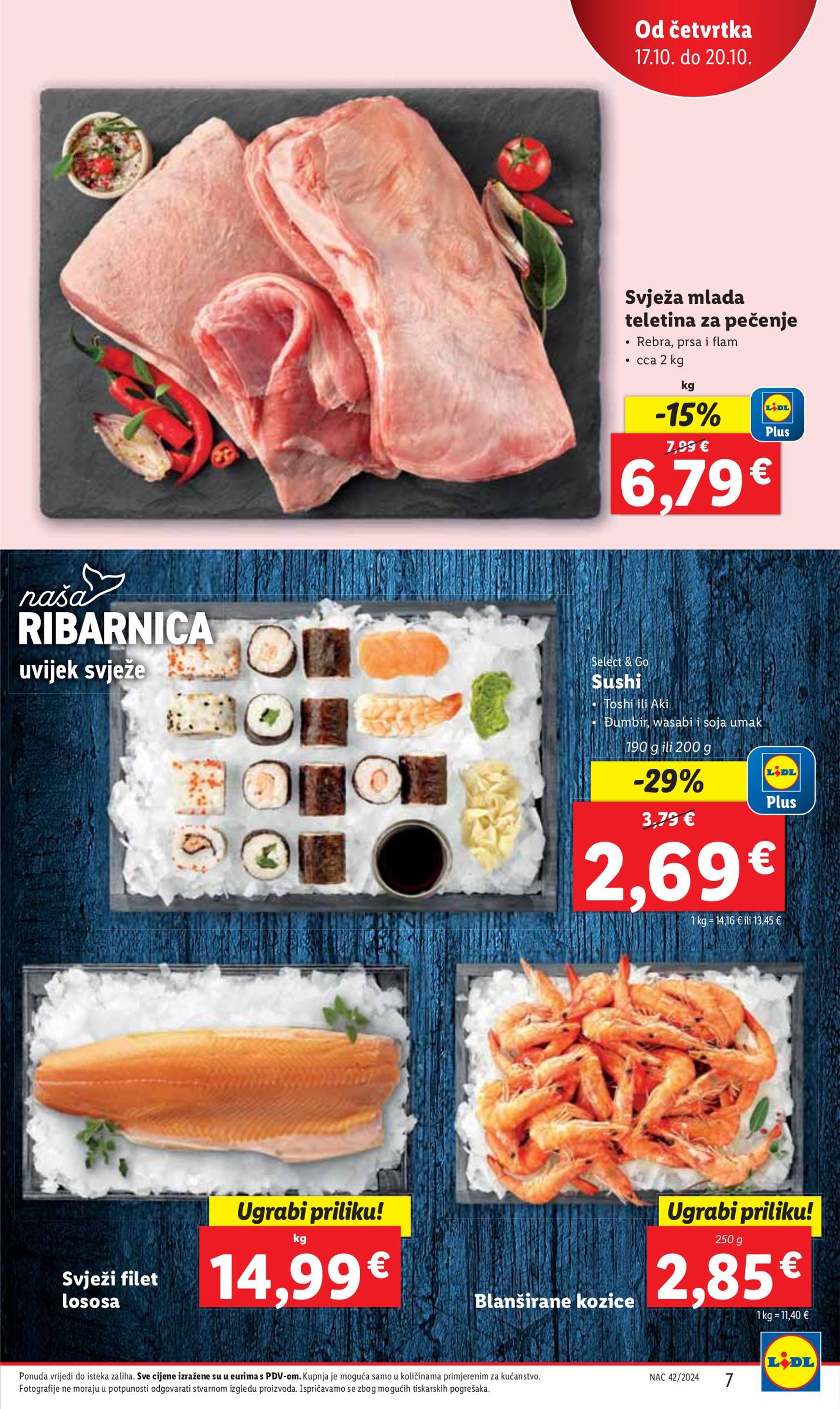 lidl - Lidl katalog vrijedi od 17.10. do 20.10. - page: 7