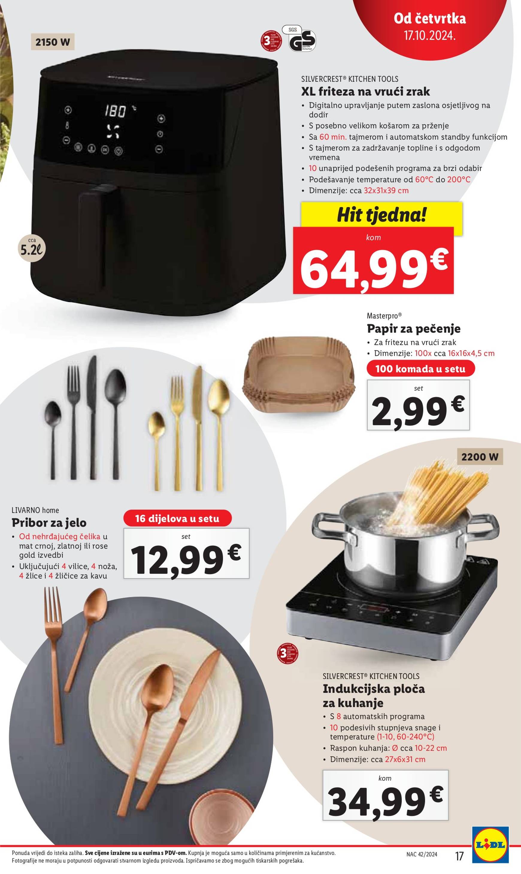 lidl - Lidl katalog vrijedi od 17.10. do 20.10. - page: 17