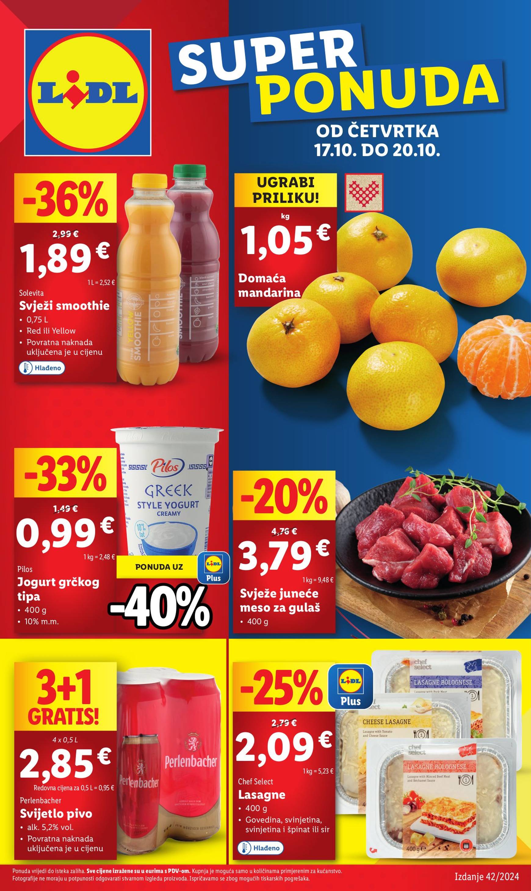 lidl - Lidl katalog vrijedi od 17.10. do 20.10. - page: 1