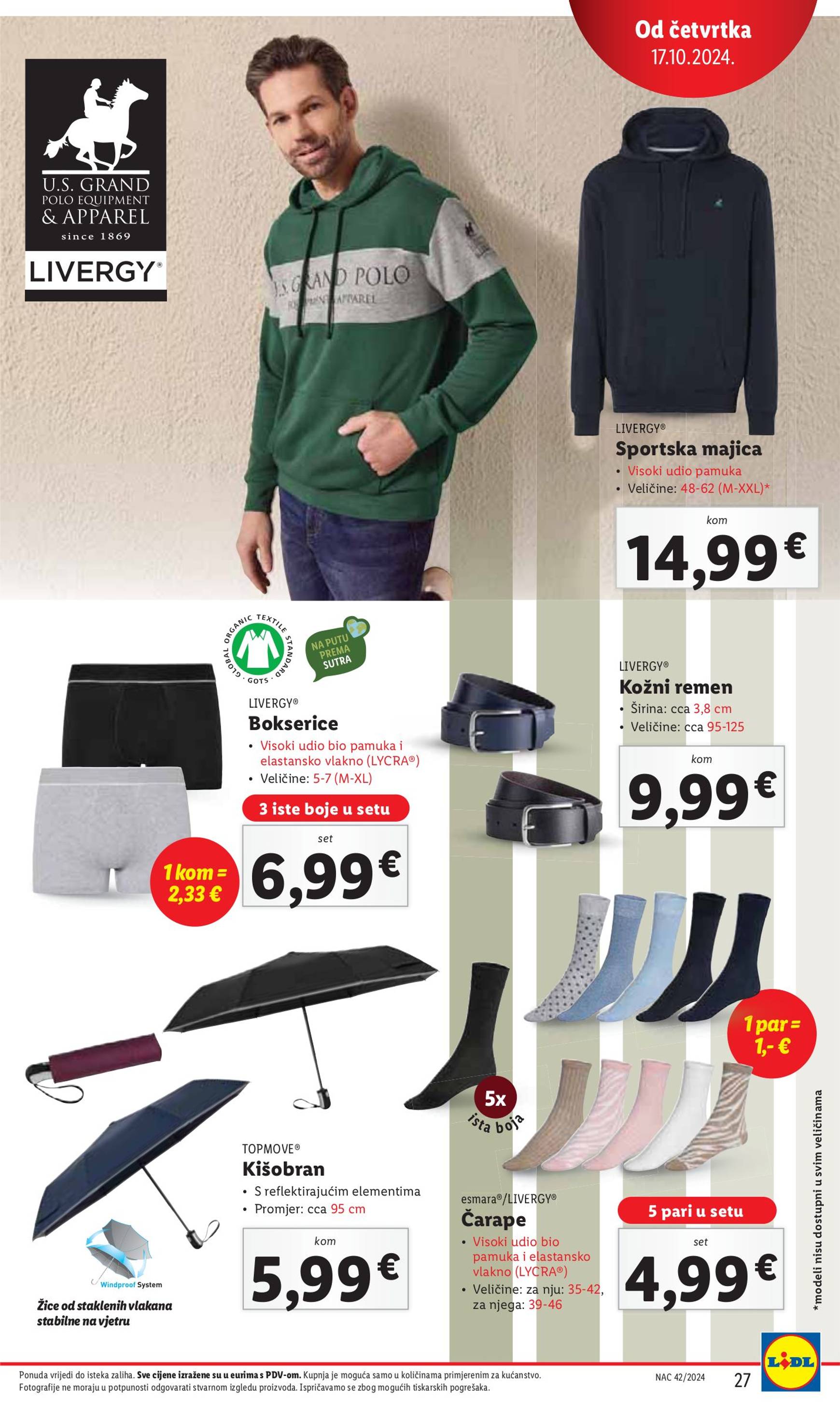 lidl - Lidl katalog vrijedi od 17.10. do 20.10. - page: 27