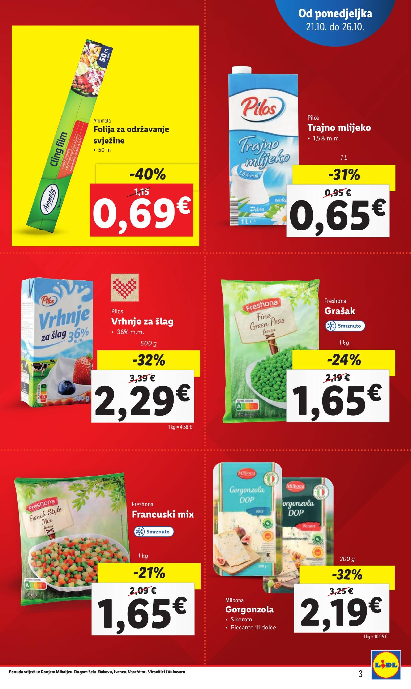 lidl - Lidl - Split katalog vrijedi od 21.10. do 26.10. - page: 3