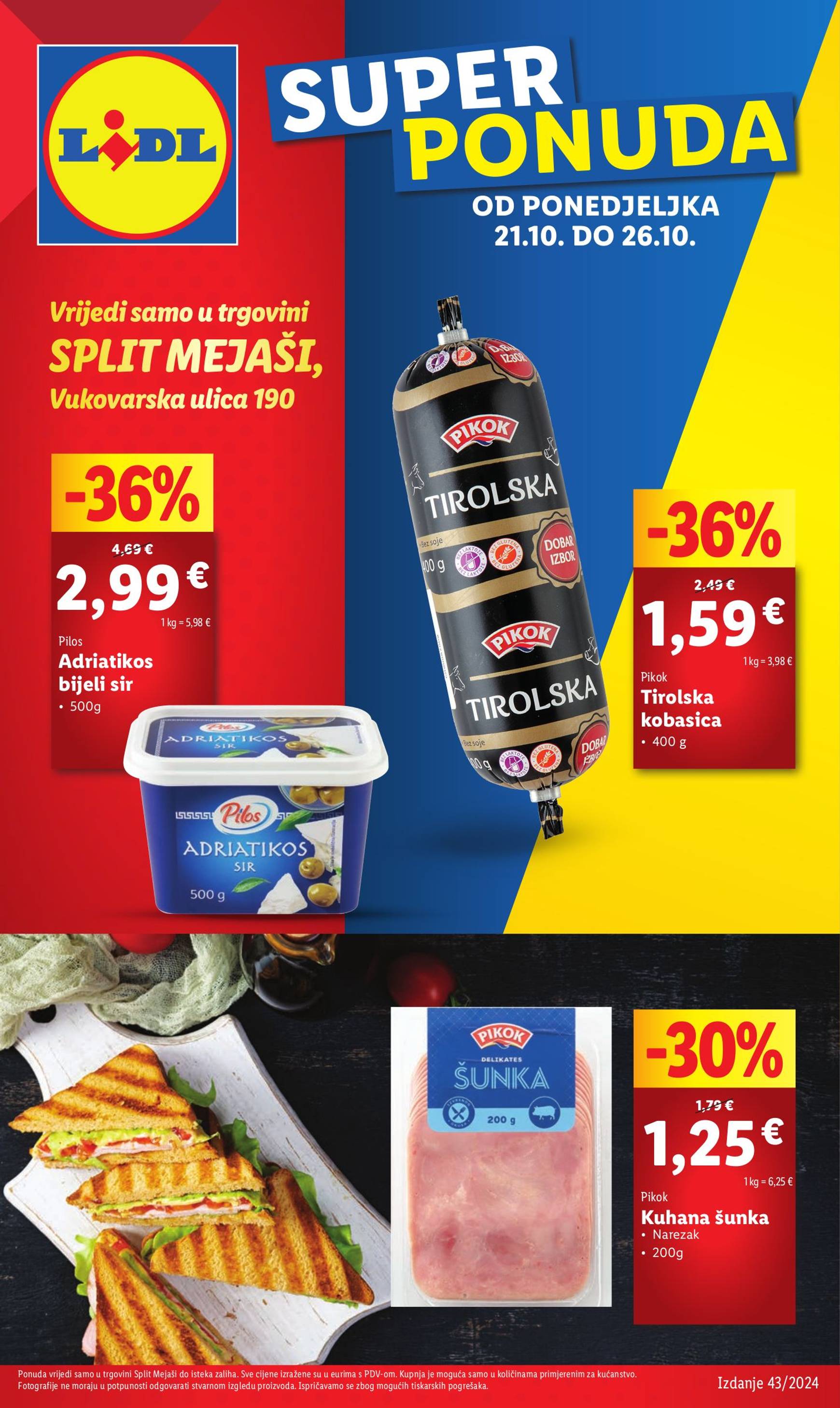 lidl - Lidl - Split katalog vrijedi od 21.10. do 26.10.