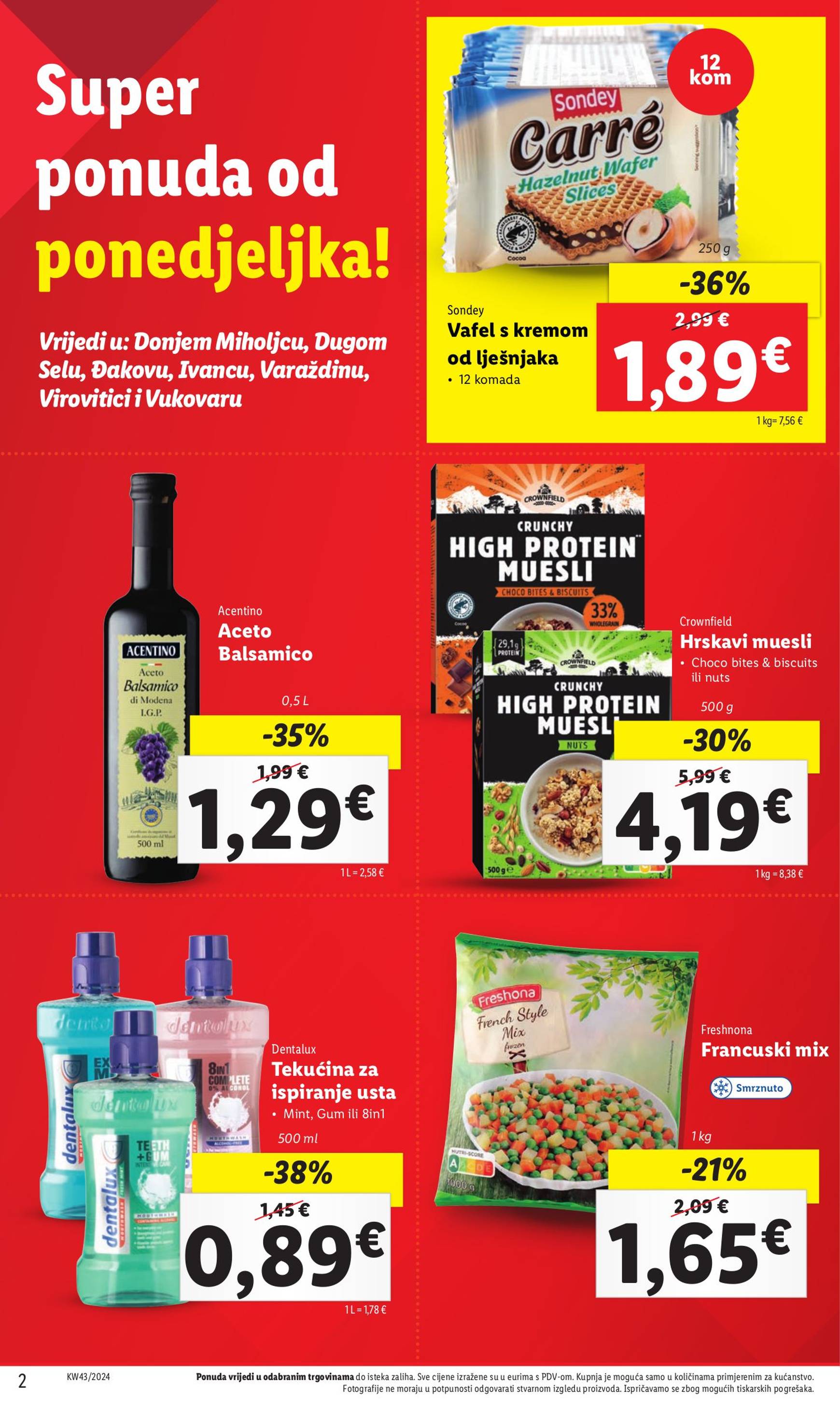 lidl - Lidl - Super Ponuda katalog vrijedi od 21.10. do 27.10. - page: 2