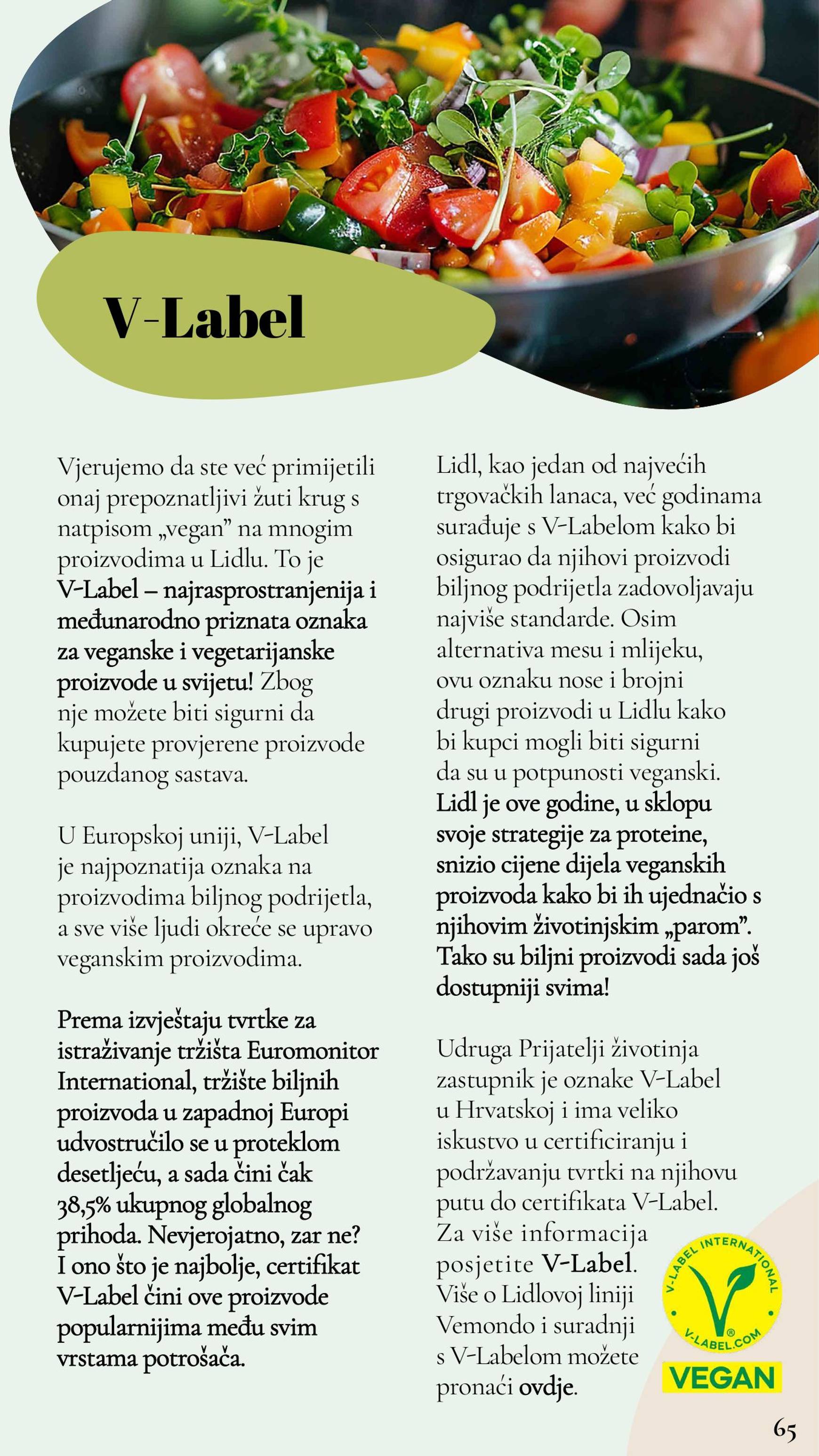 lidl - Lidl - Biraj biljno, jedi fino katalog vrijedi od 25.10. do 31.12. - page: 65