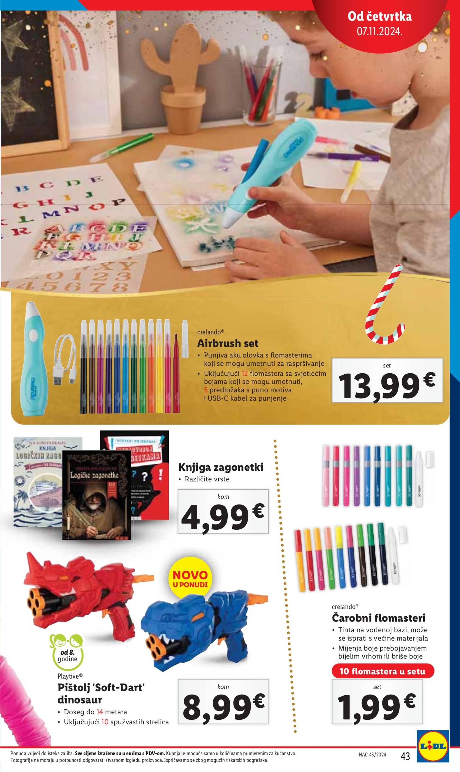 lidl - Lidl - Božićni katalog igračaka katalog vrijedi od 07.11. do 24.12. - page: 43