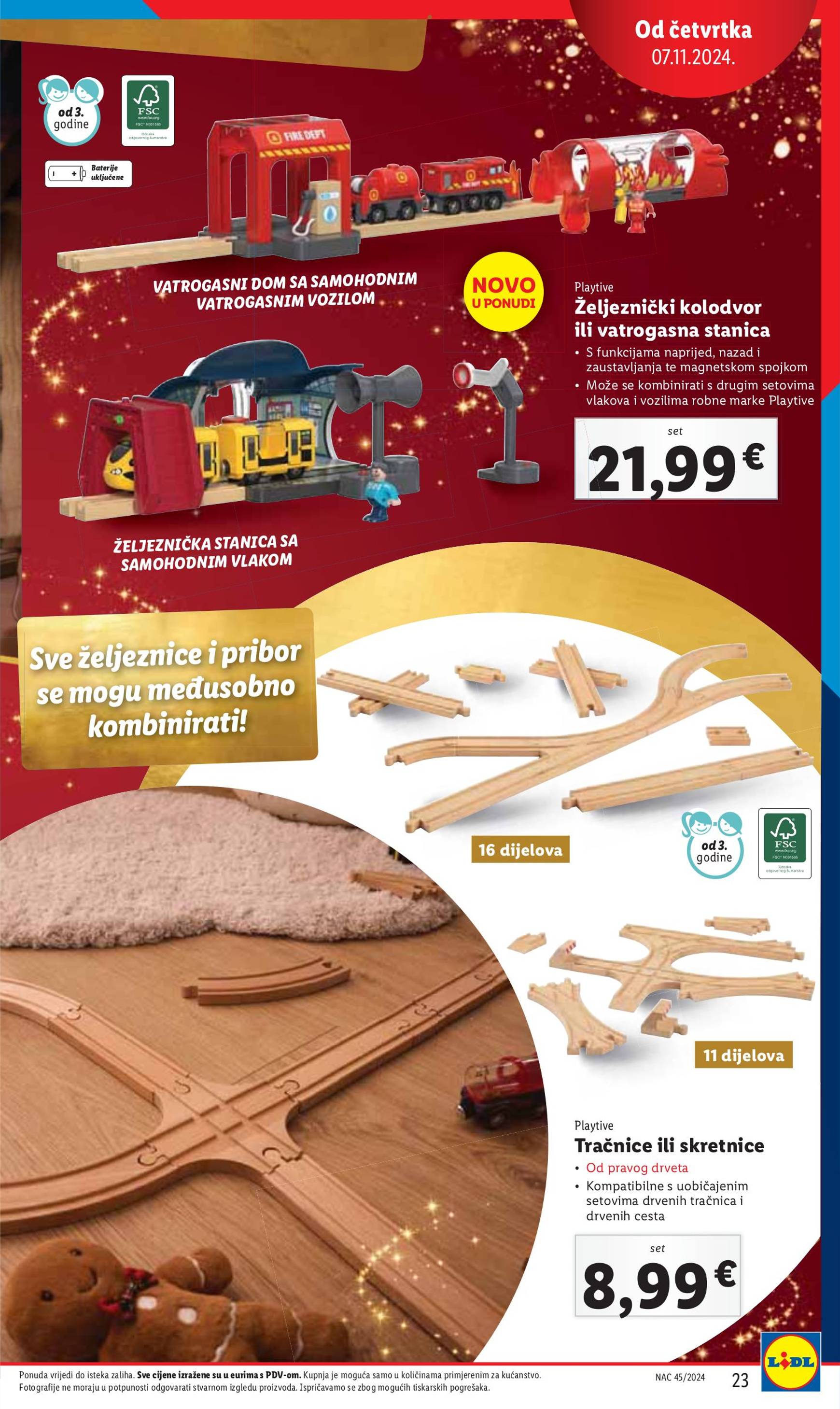 lidl - Lidl - Božićni katalog igračaka katalog vrijedi od 07.11. do 24.12. - page: 23