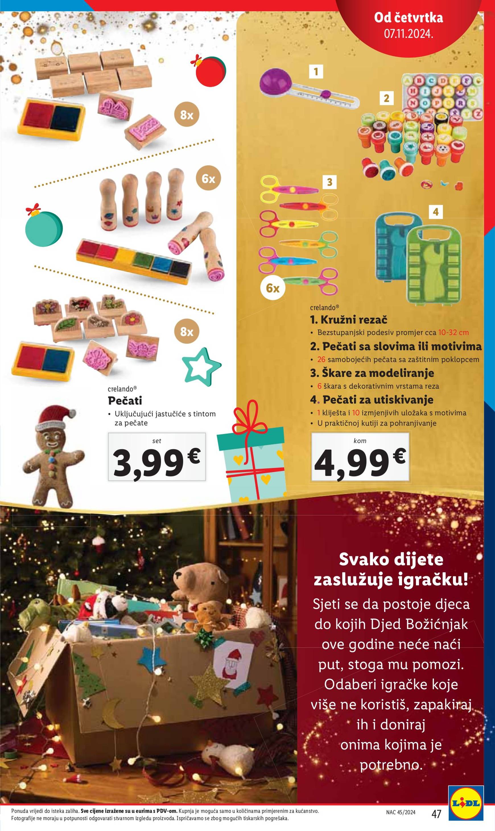 lidl - Lidl - Božićni katalog igračaka katalog vrijedi od 07.11. do 24.12. - page: 47