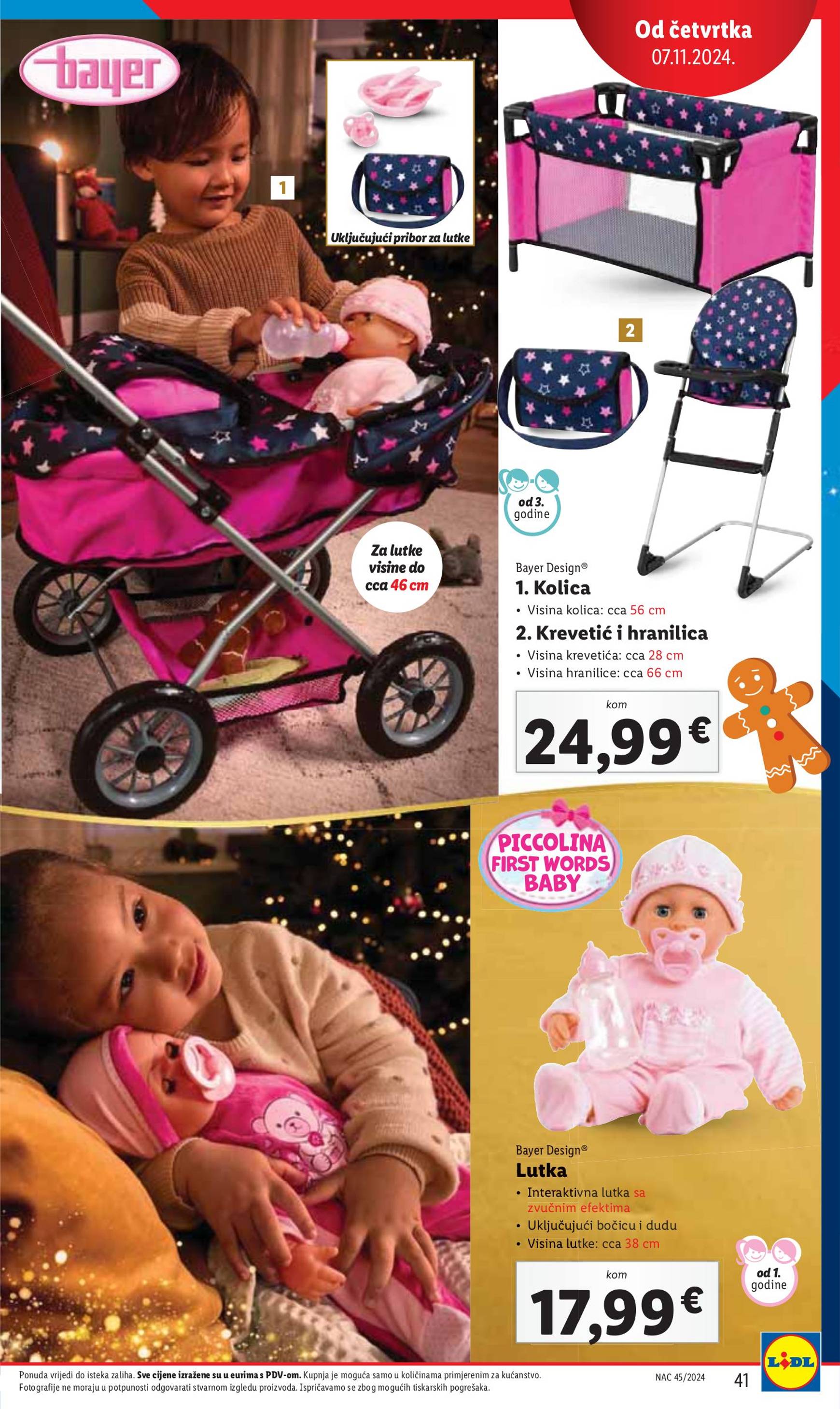 lidl - Lidl - Božićni katalog igračaka katalog vrijedi od 07.11. do 24.12. - page: 41