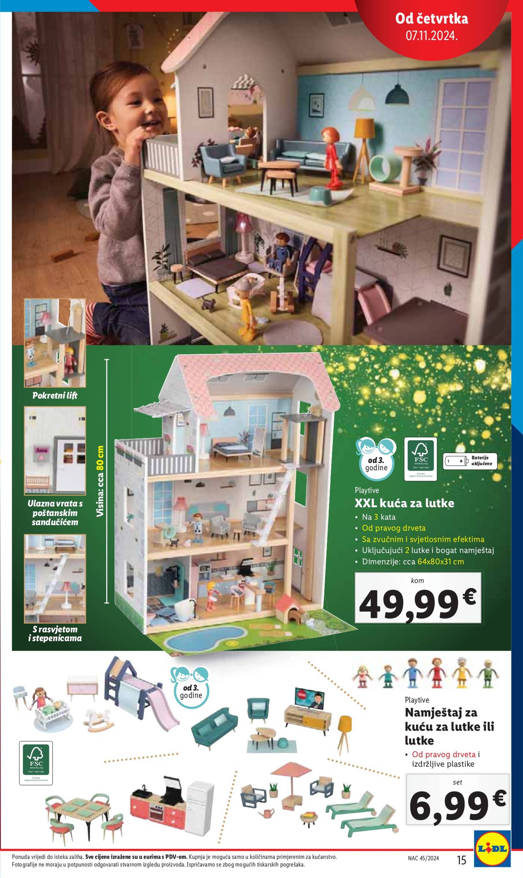 lidl - Lidl - Božićni katalog igračaka katalog vrijedi od 07.11. do 24.12. - page: 15