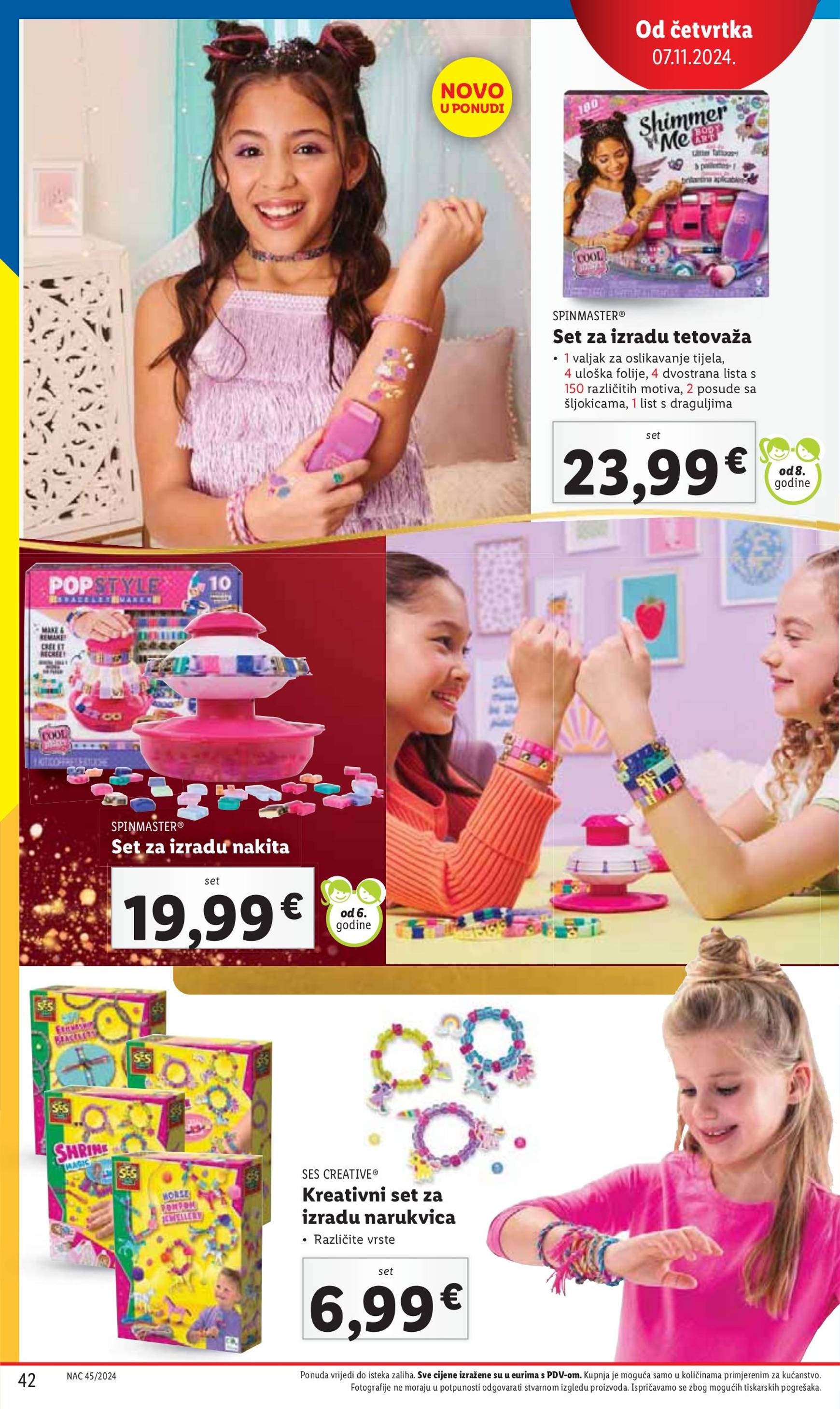 lidl - Lidl - Božićni katalog igračaka katalog vrijedi od 07.11. do 24.12. - page: 42