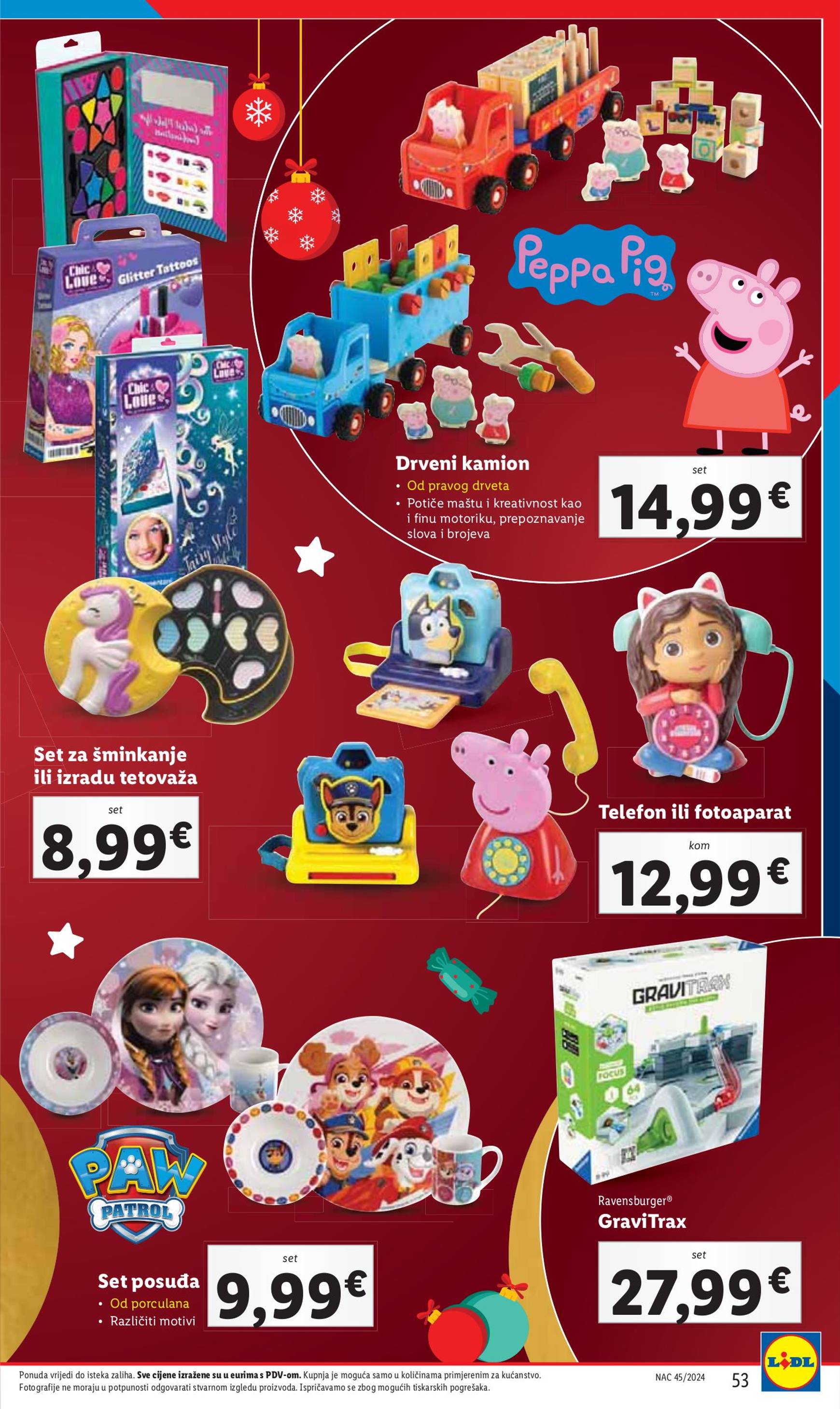 lidl - Lidl - Božićni katalog igračaka katalog vrijedi od 07.11. do 24.12. - page: 53