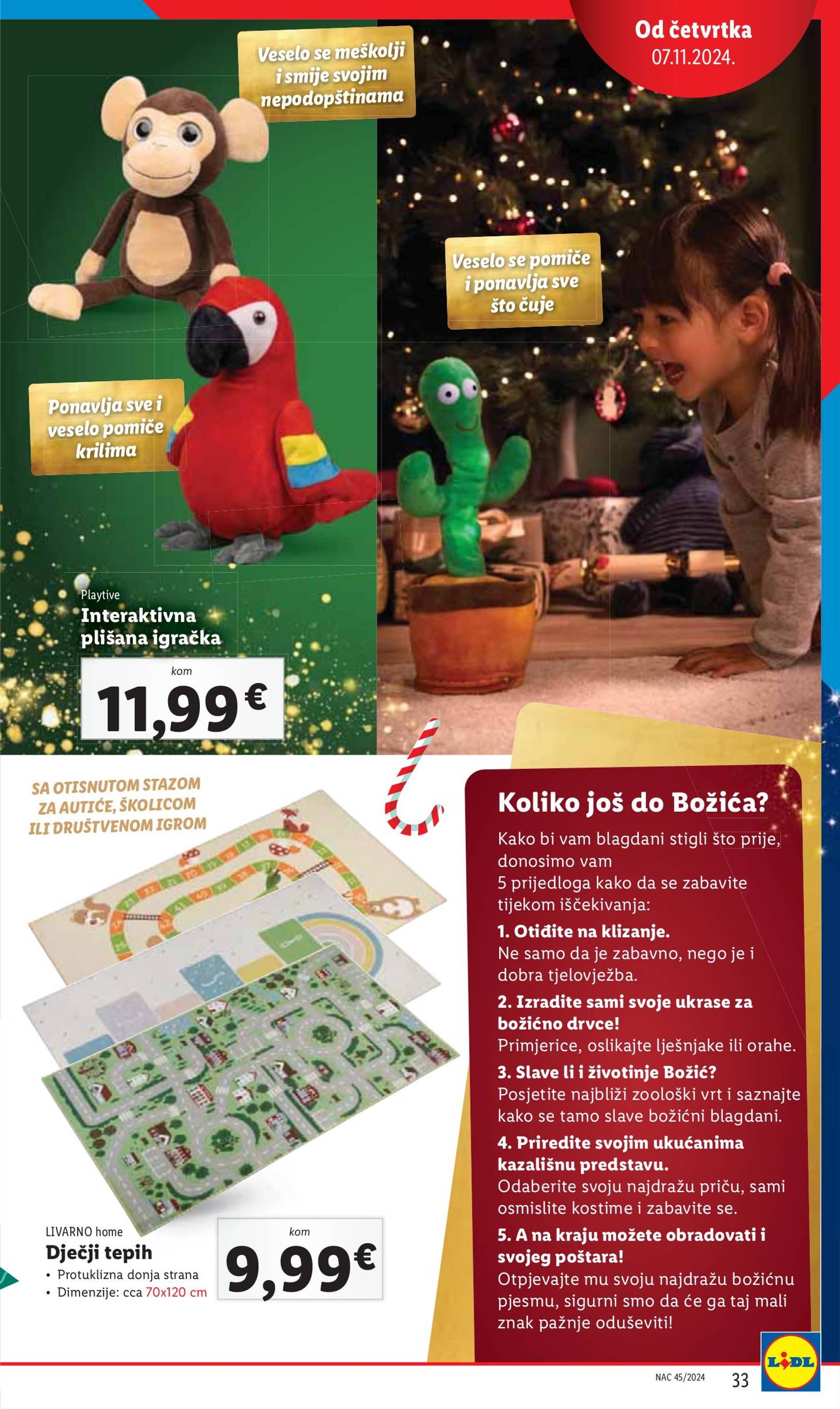 lidl - Lidl - Božićni katalog igračaka katalog vrijedi od 07.11. do 24.12. - page: 33