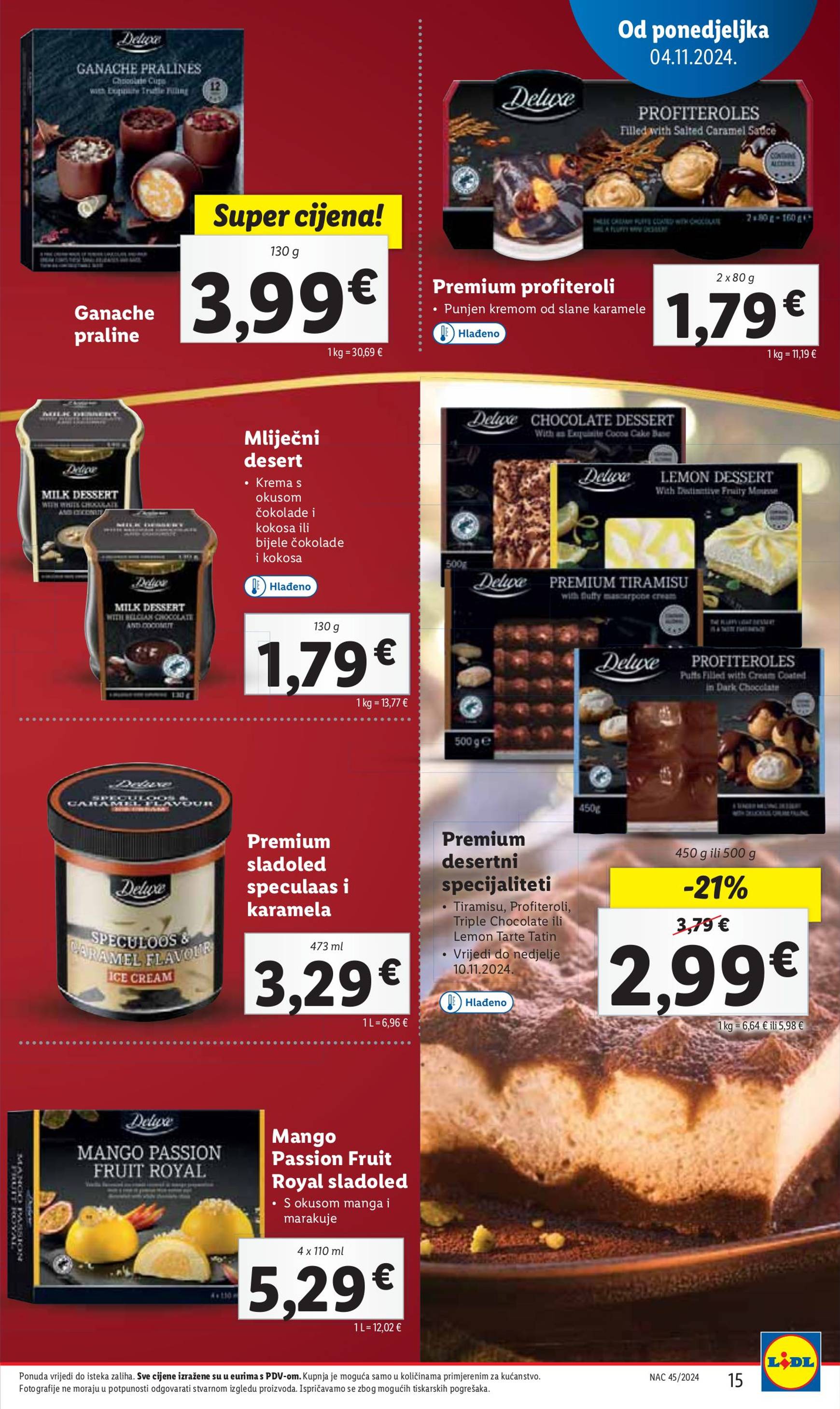 lidl - Lidl katalog vrijedi od 04.11. do 10.11. - page: 15