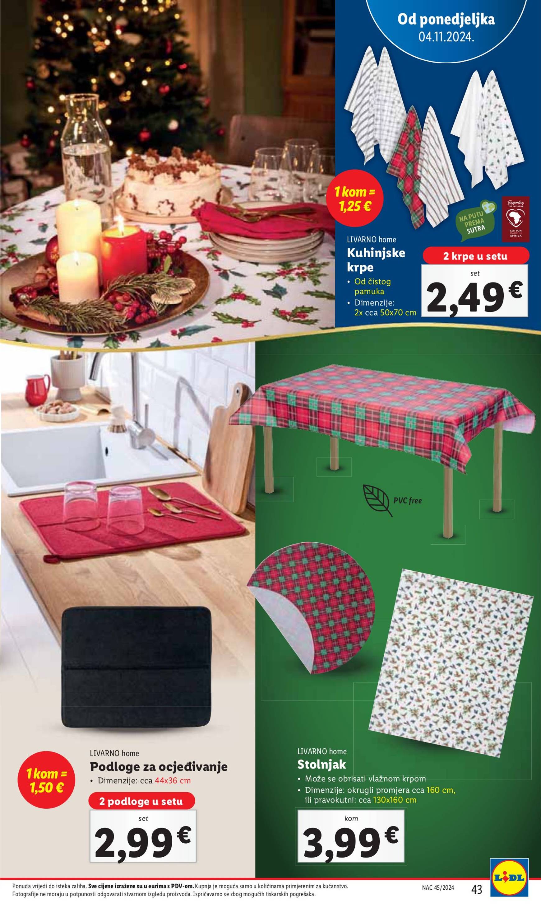 lidl - Lidl katalog vrijedi od 04.11. do 10.11. - page: 43