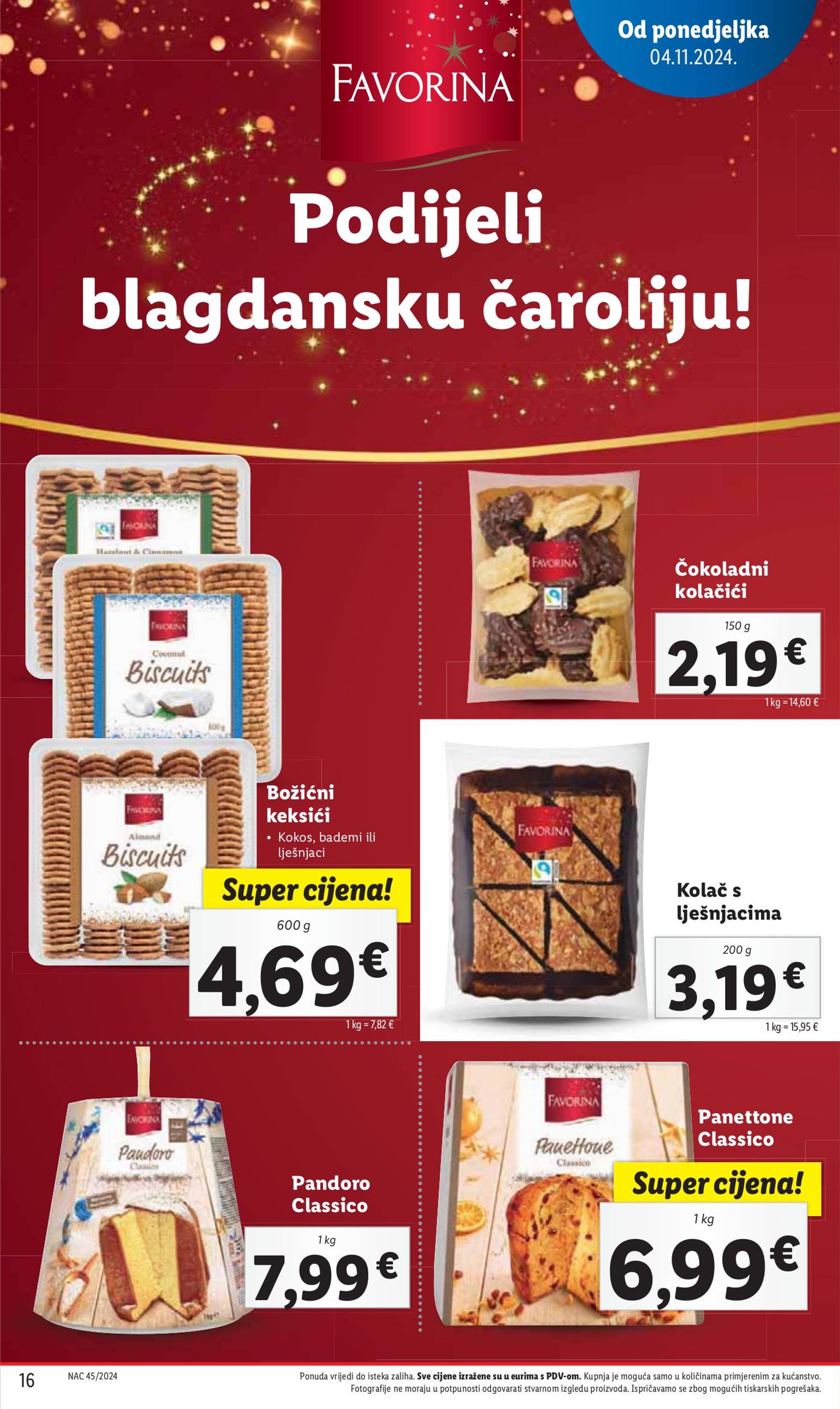 lidl - Lidl katalog vrijedi od 04.11. do 10.11. - page: 16