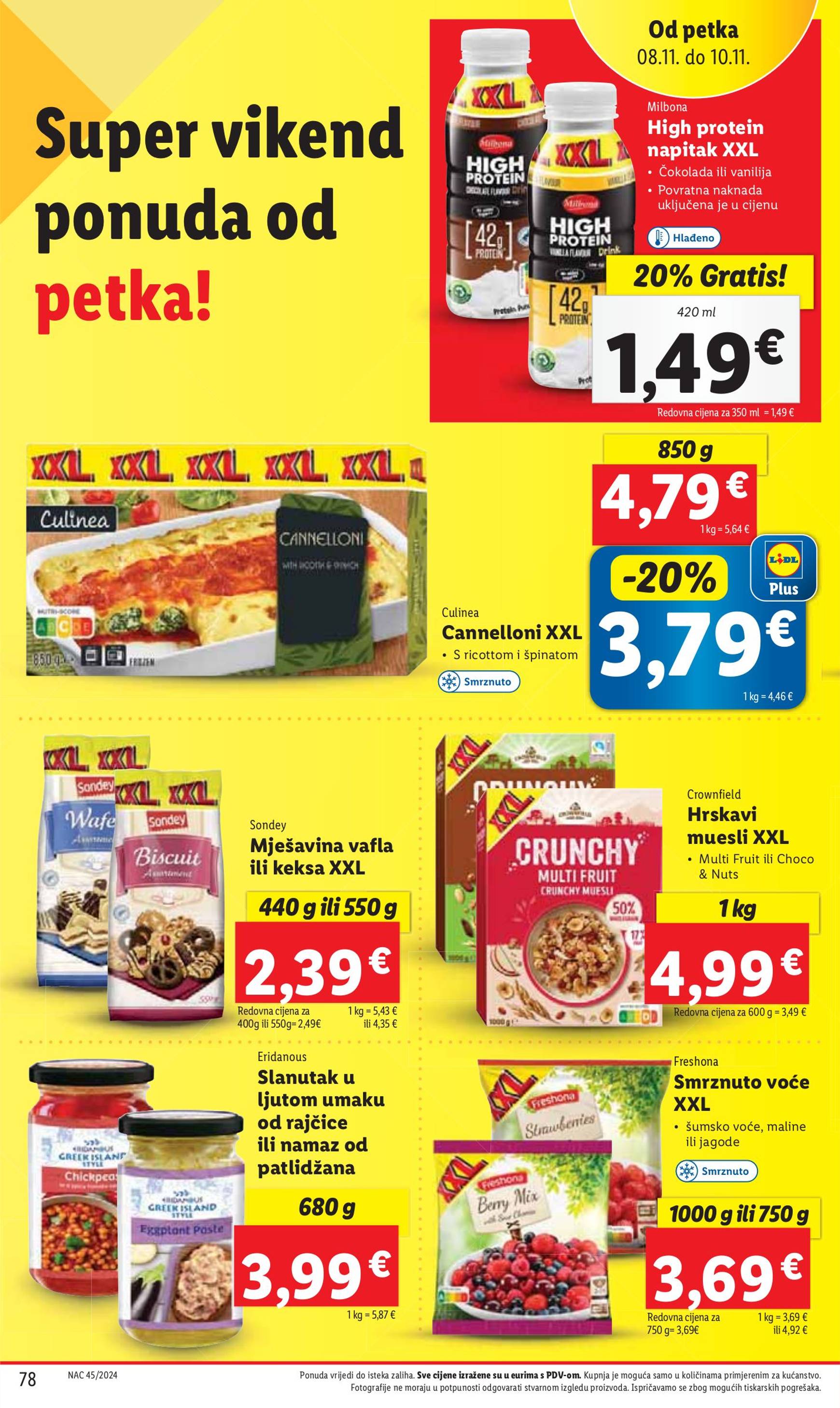 lidl - Lidl katalog vrijedi od 04.11. do 10.11. - page: 78