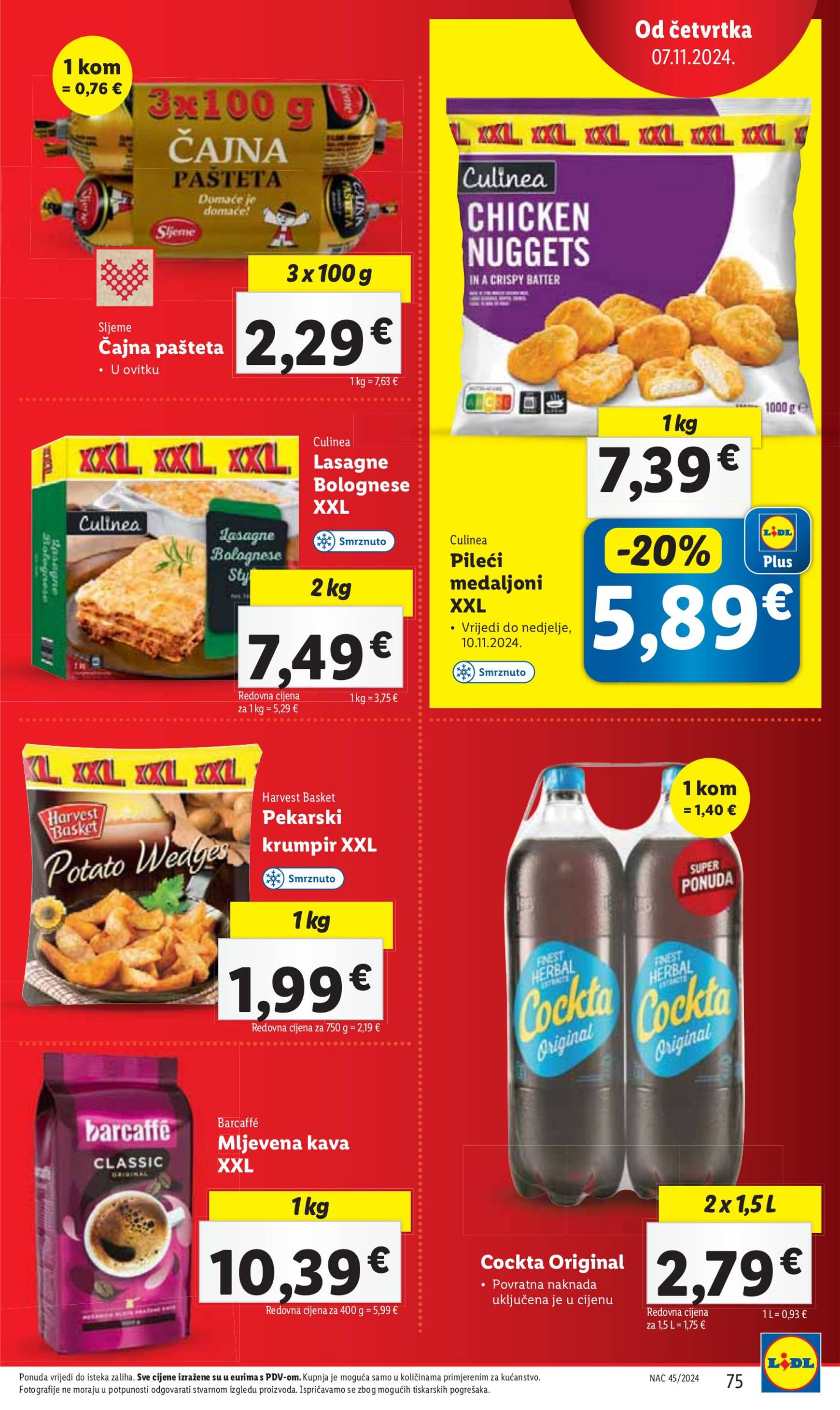 lidl - Lidl katalog vrijedi od 04.11. do 10.11. - page: 75