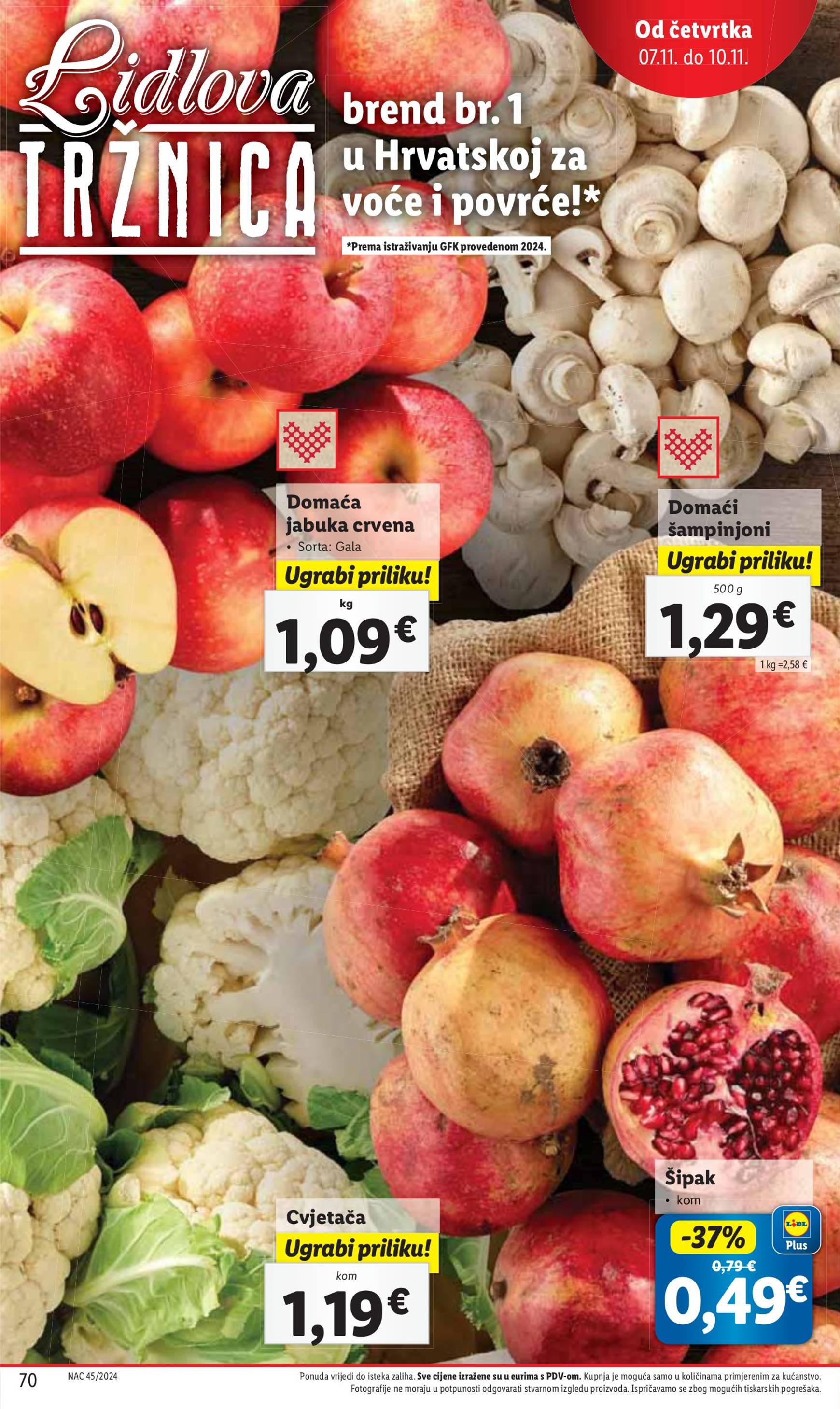 lidl - Lidl katalog vrijedi od 04.11. do 10.11. - page: 70