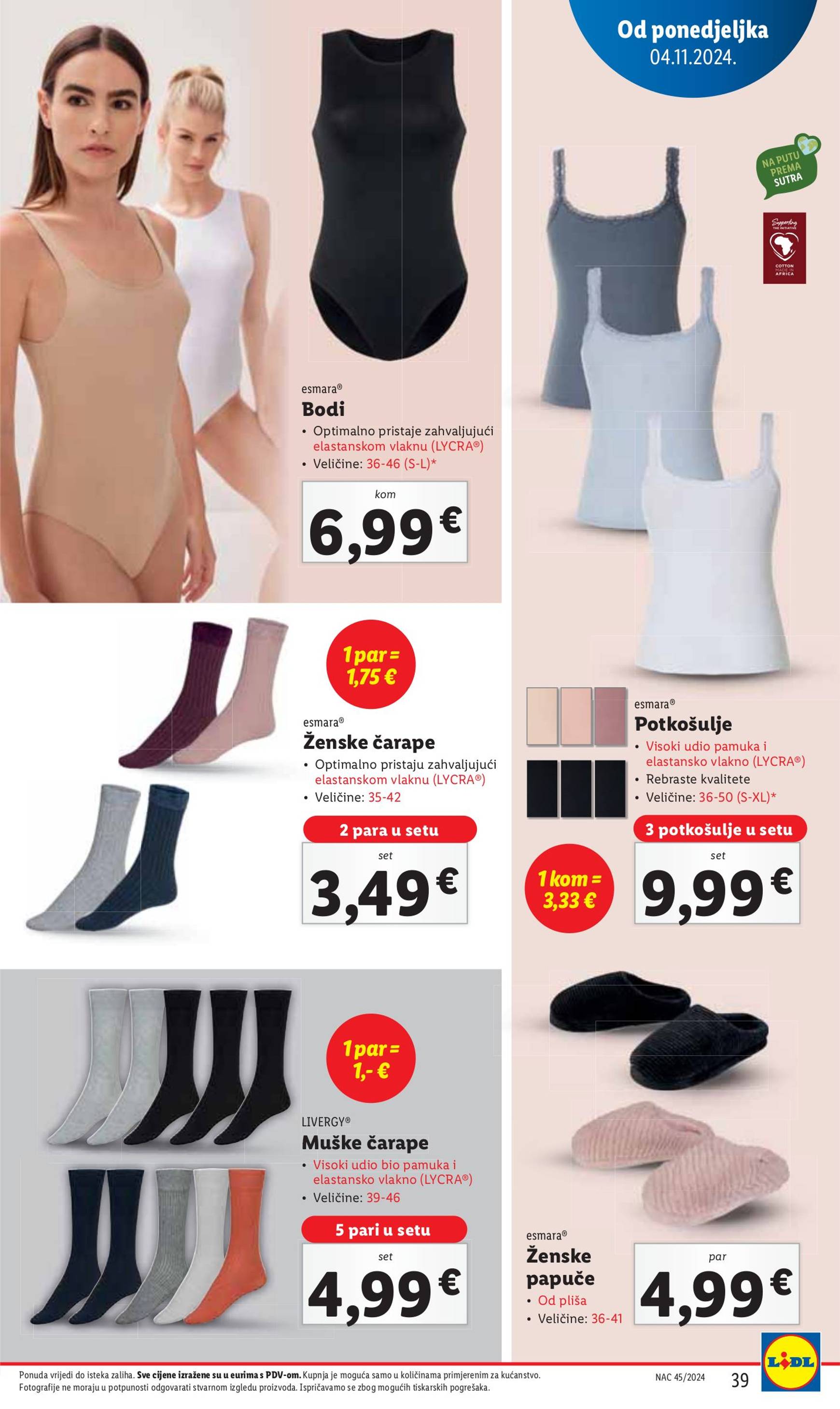 lidl - Lidl katalog vrijedi od 04.11. do 10.11. - page: 39