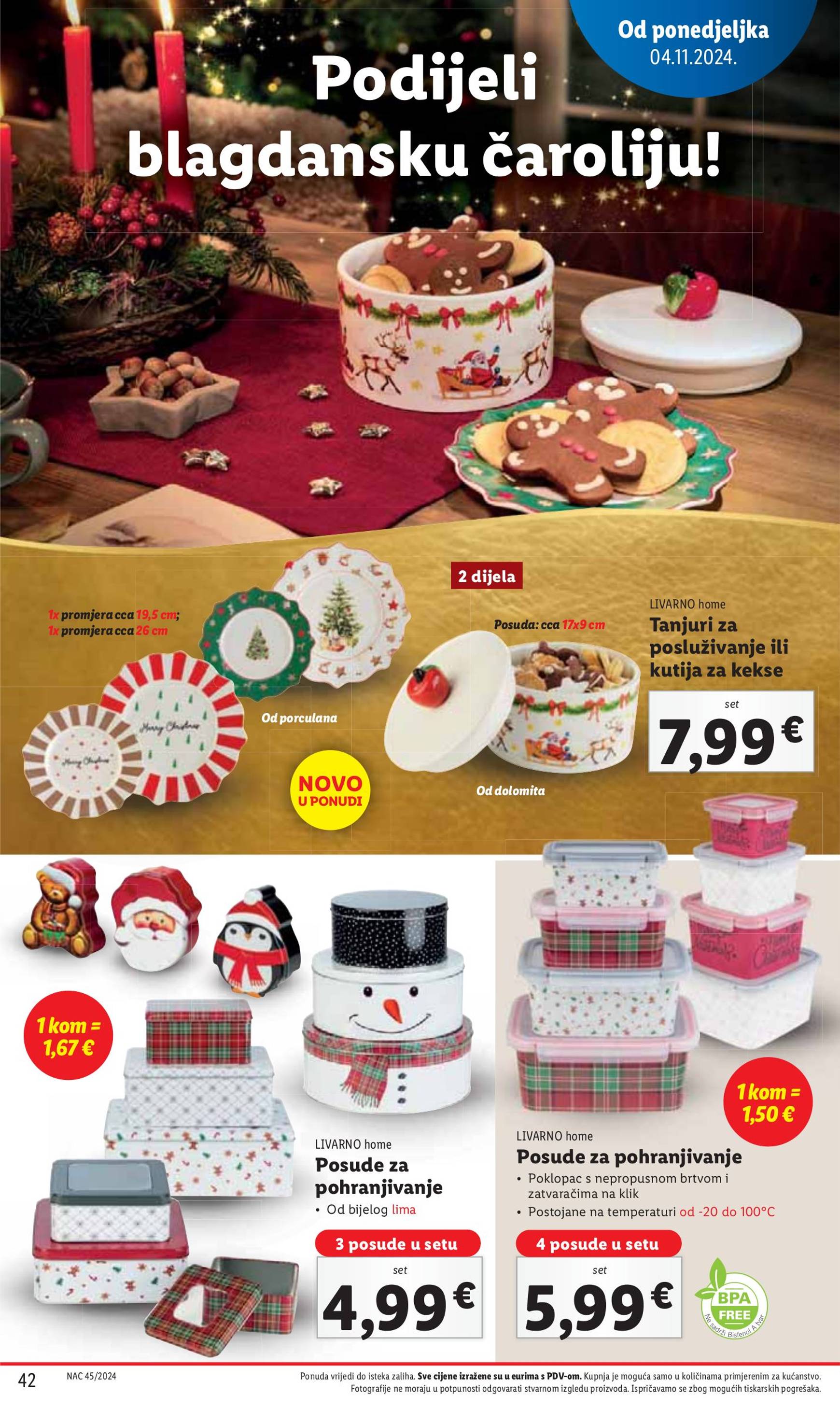 lidl - Lidl katalog vrijedi od 04.11. do 10.11. - page: 42