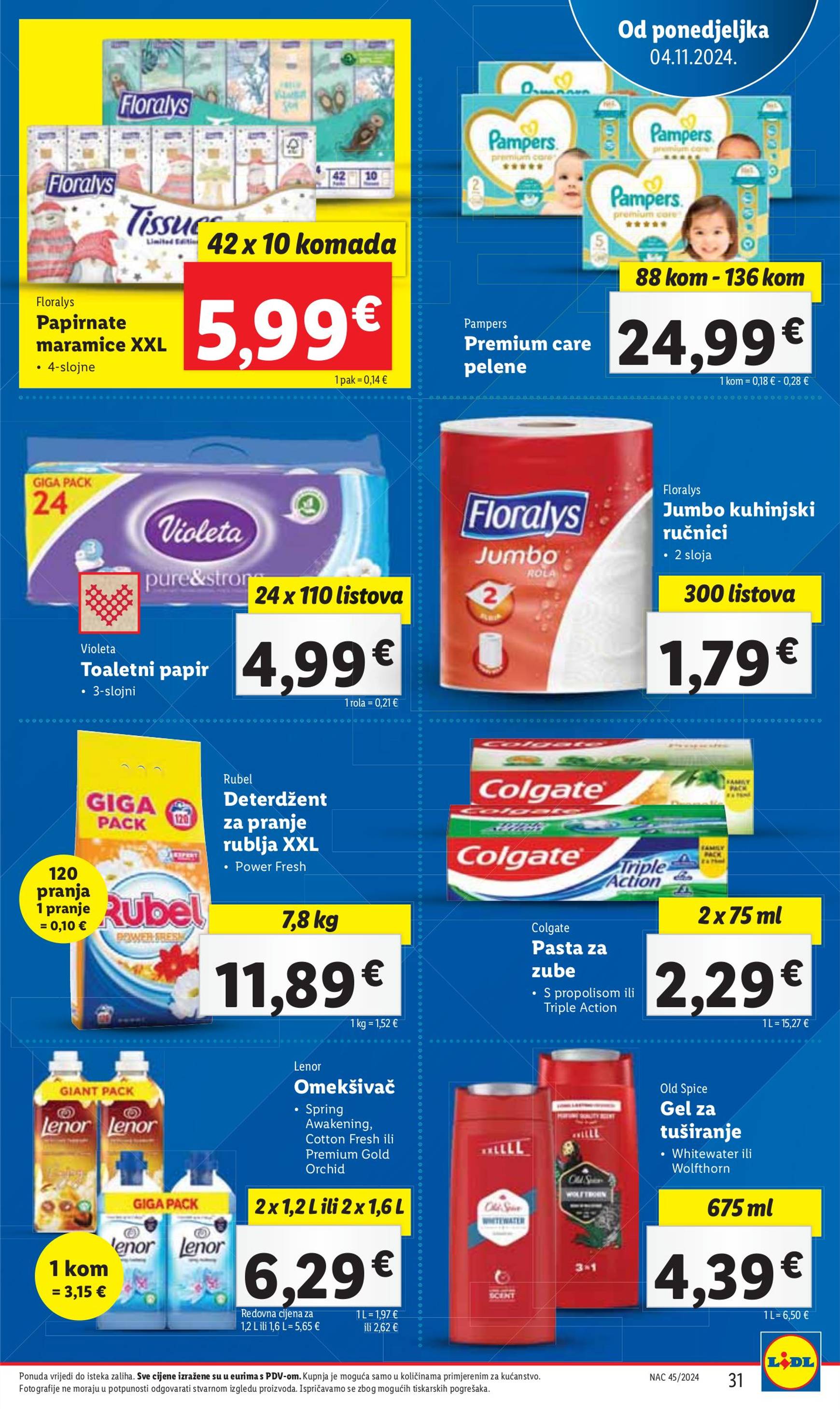 lidl - Lidl katalog vrijedi od 04.11. do 10.11. - page: 31