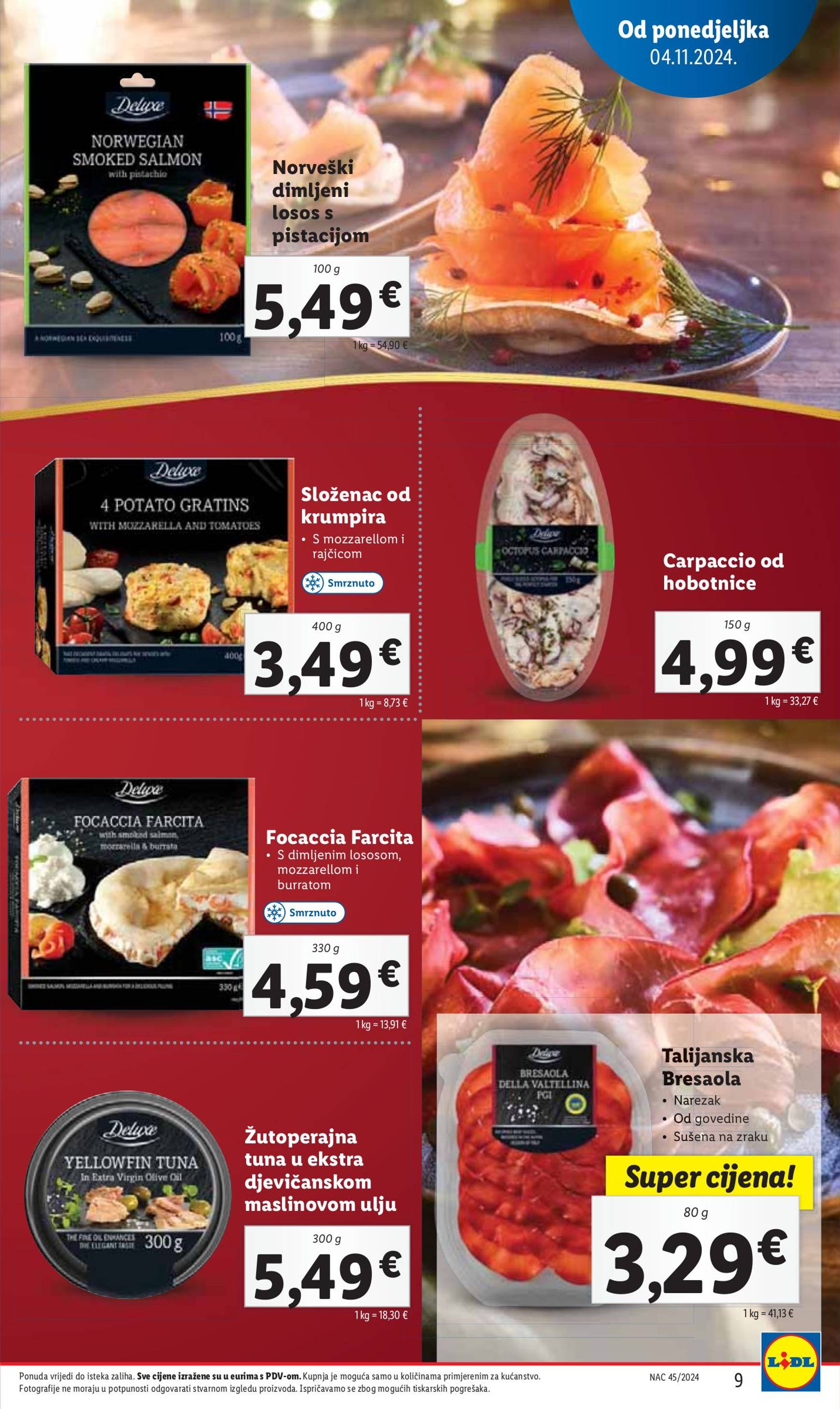 lidl - Lidl katalog vrijedi od 04.11. do 10.11. - page: 9