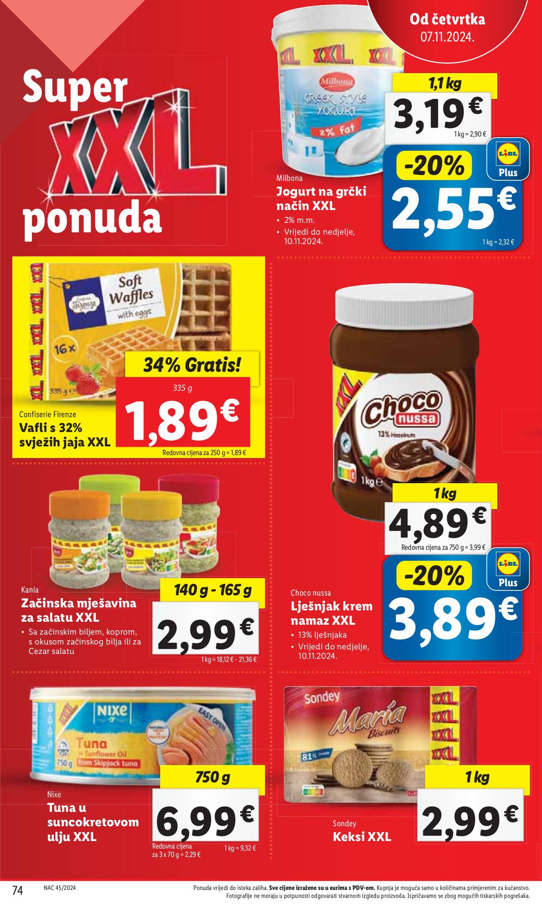 lidl - Lidl katalog vrijedi od 04.11. do 10.11. - page: 74