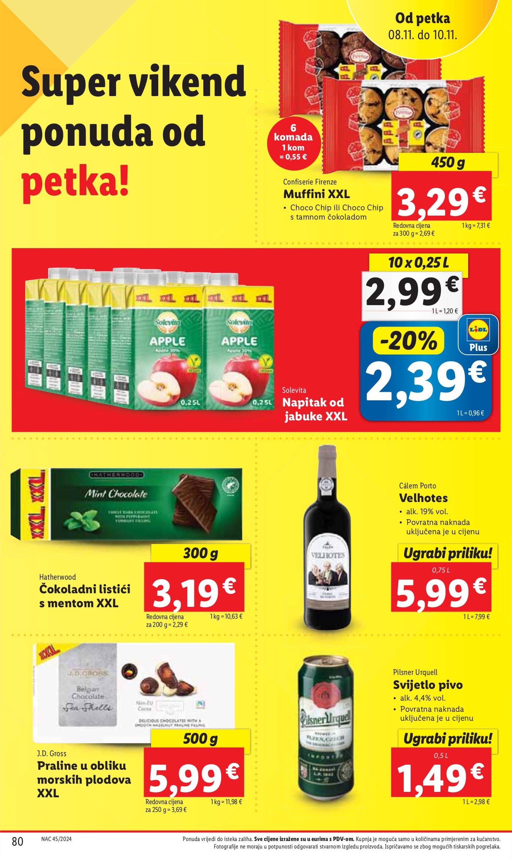 lidl - Lidl katalog vrijedi od 04.11. do 10.11. - page: 80