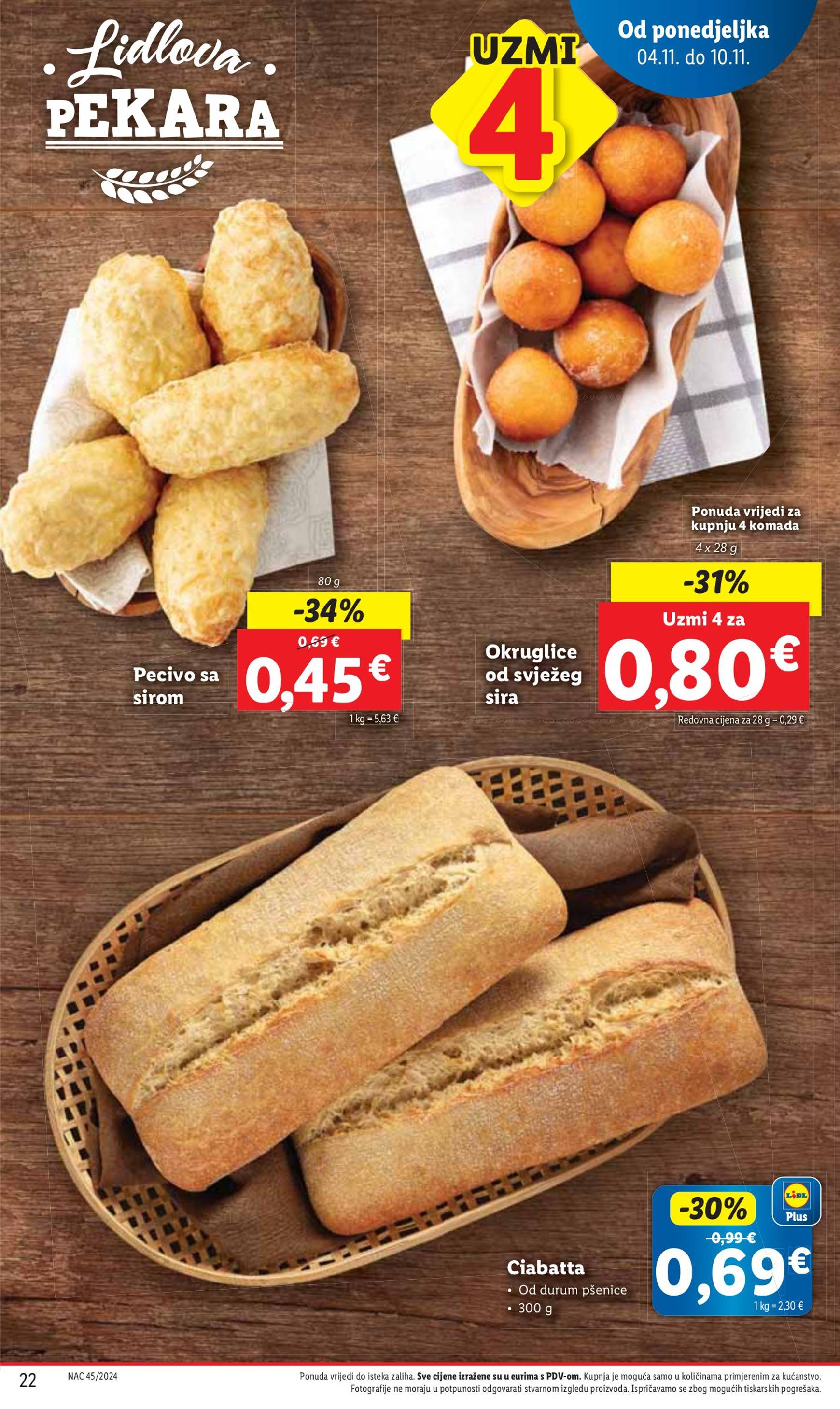 lidl - Lidl katalog vrijedi od 04.11. do 10.11. - page: 22