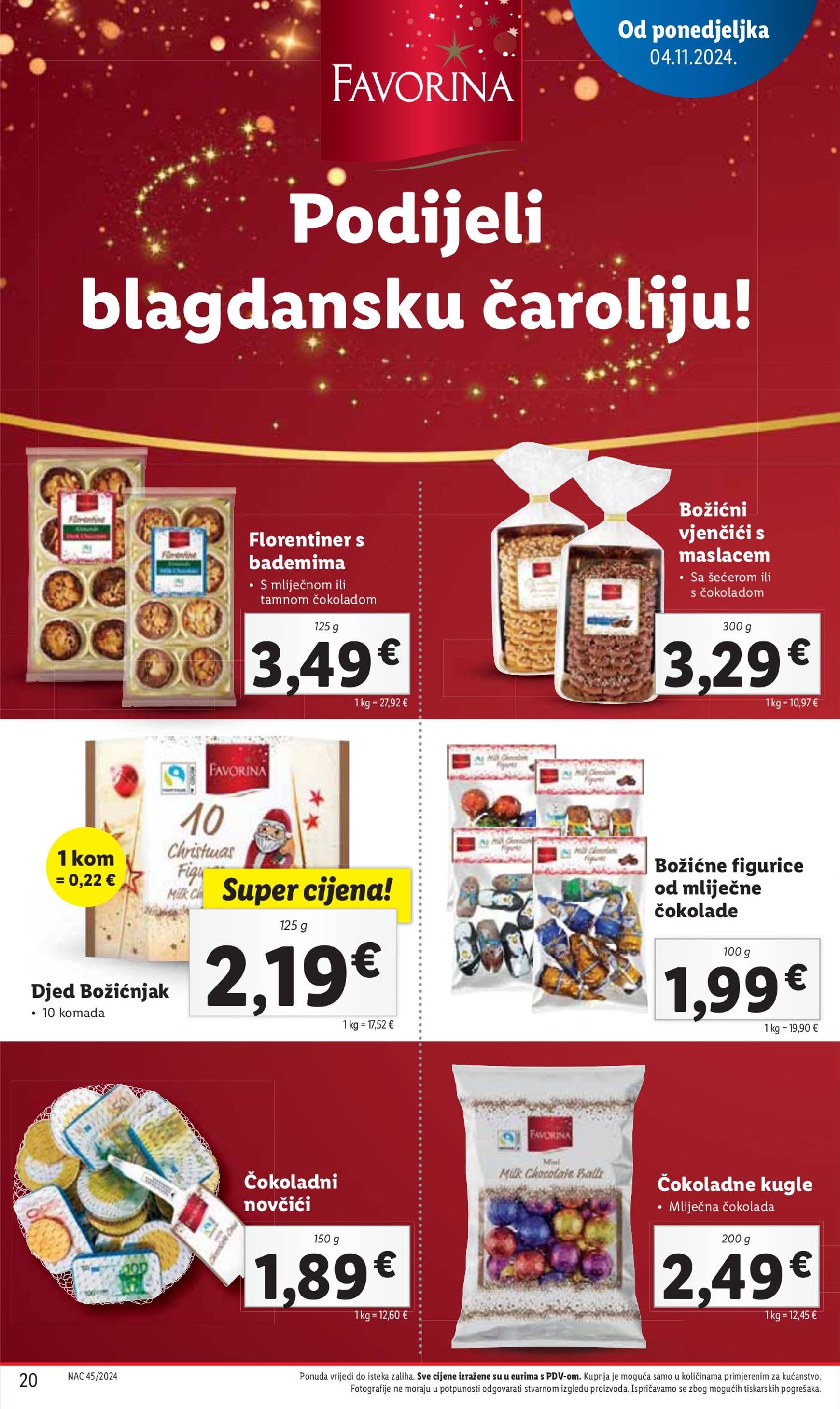 lidl - Lidl katalog vrijedi od 04.11. do 10.11. - page: 20