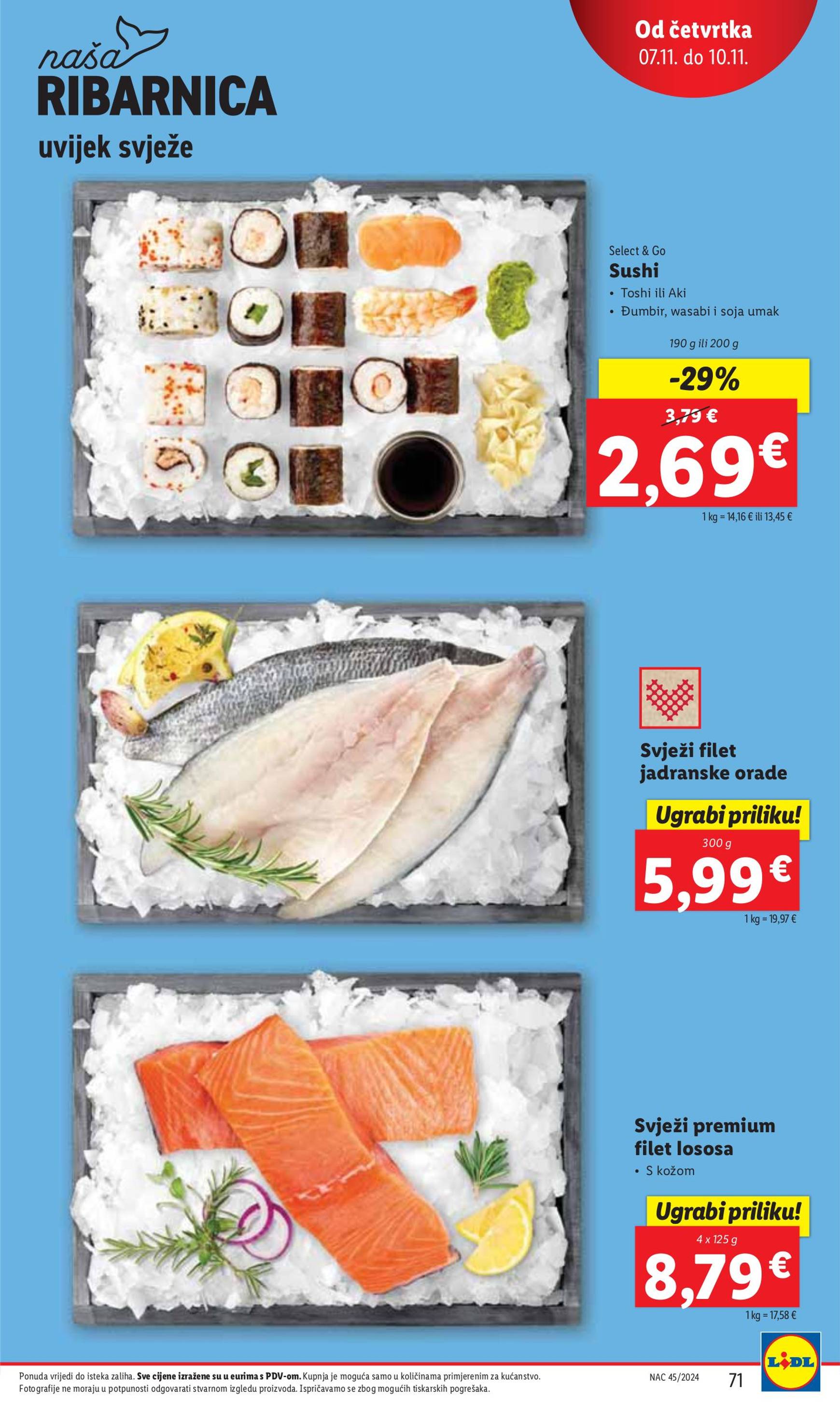 lidl - Lidl katalog vrijedi od 04.11. do 10.11. - page: 71