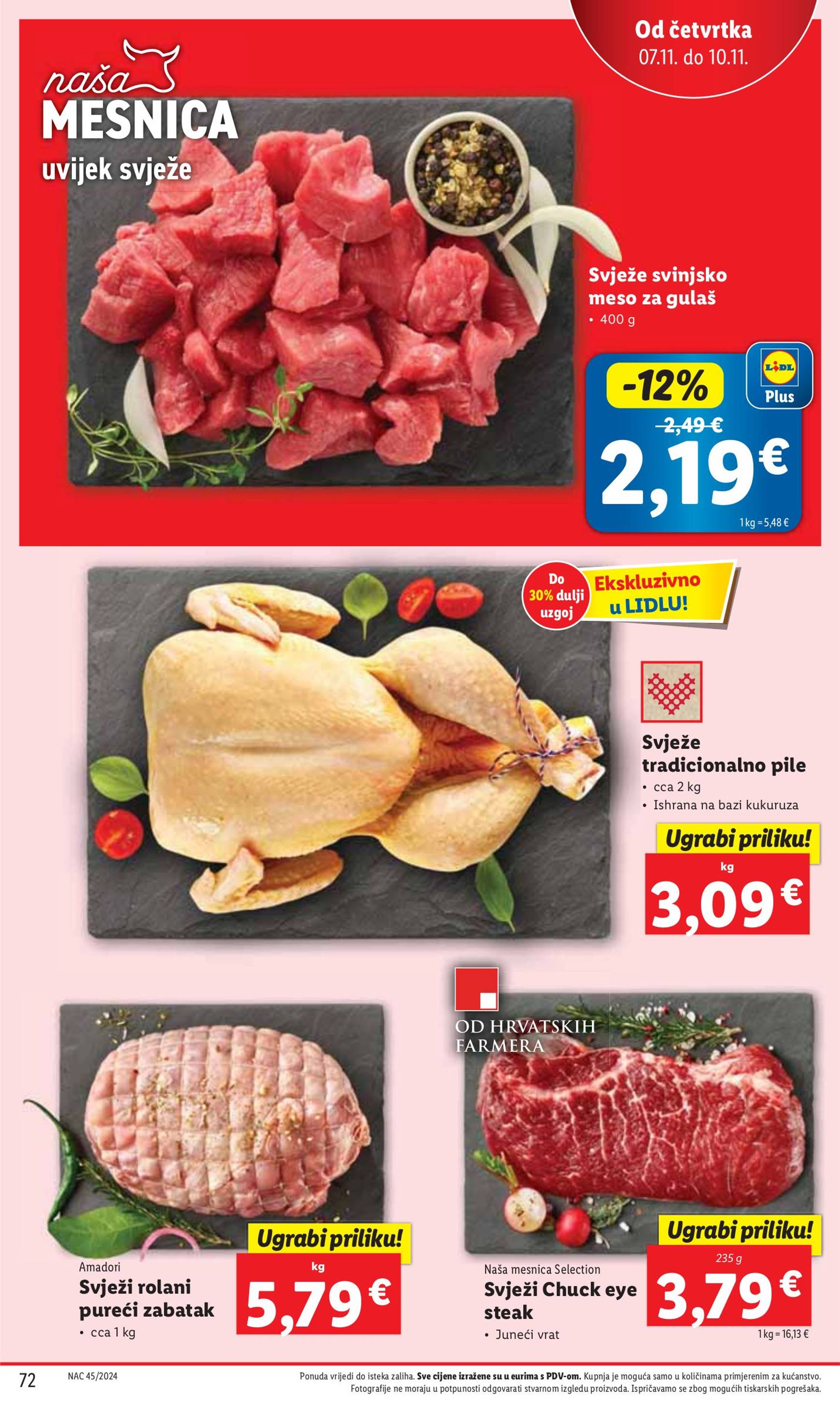 lidl - Lidl katalog vrijedi od 04.11. do 10.11. - page: 72