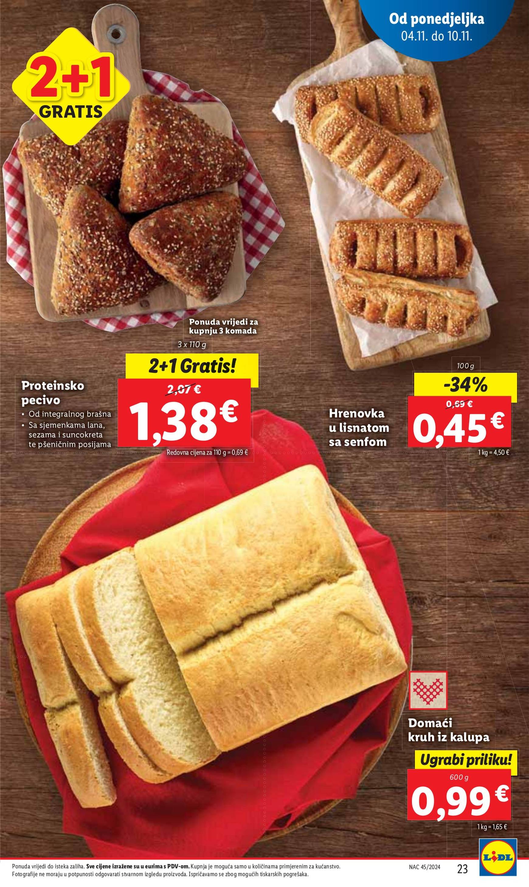 lidl - Lidl katalog vrijedi od 04.11. do 10.11. - page: 23