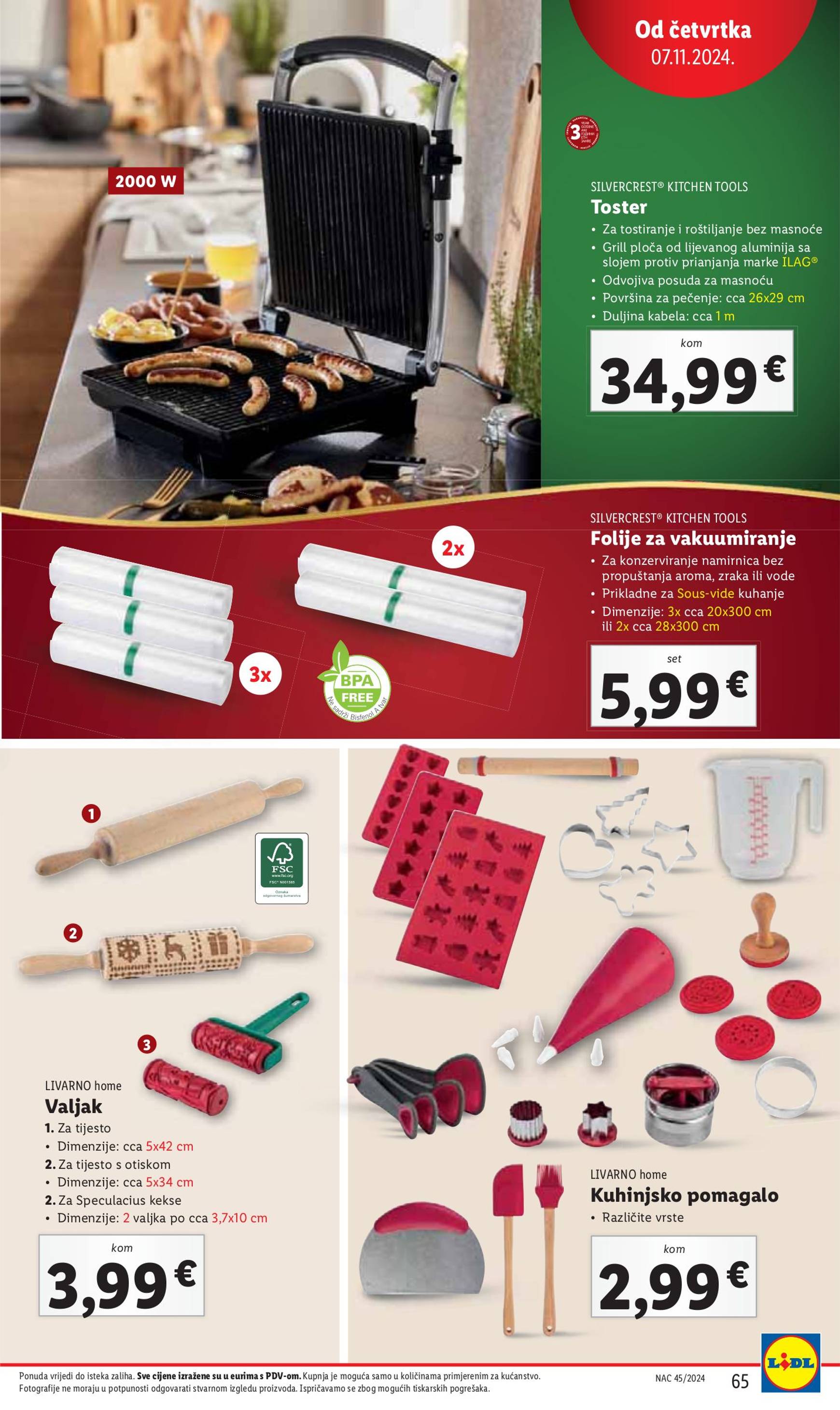 lidl - Lidl katalog vrijedi od 04.11. do 10.11. - page: 65