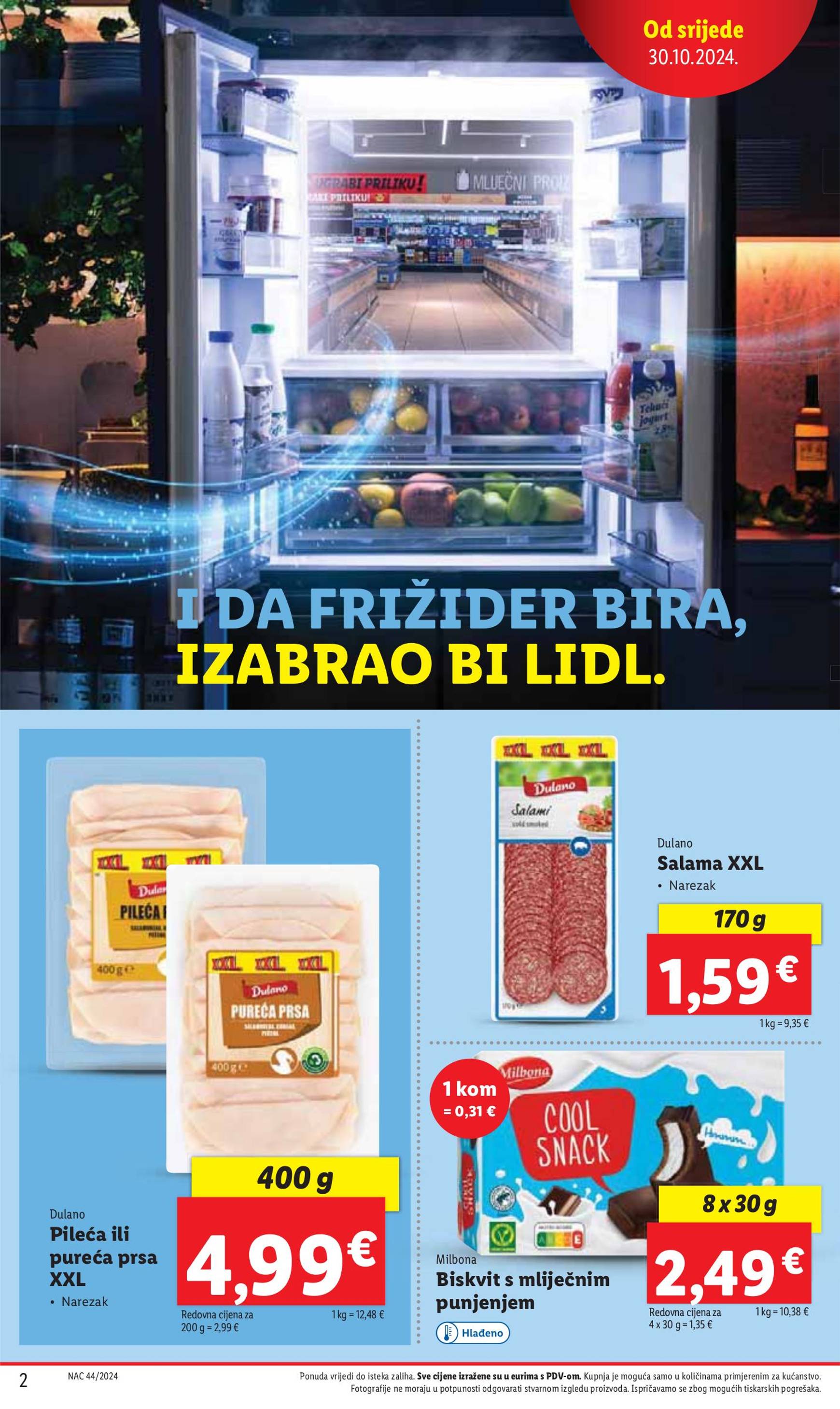 lidl - Lidl - Super ponuda katalog vrijedi od 30.10. do 03.11. - page: 2