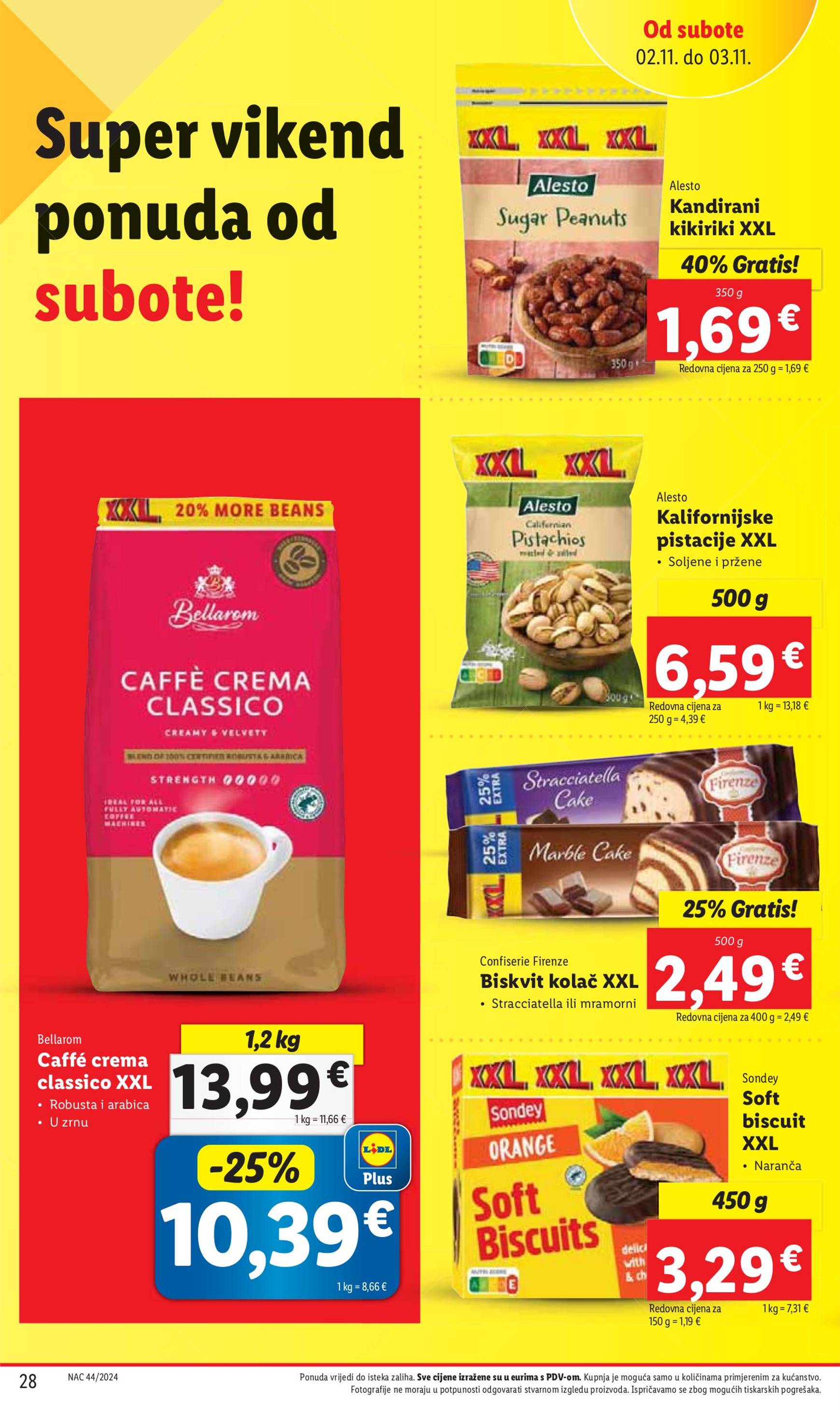 lidl - Lidl - Super ponuda katalog vrijedi od 30.10. do 03.11. - page: 28