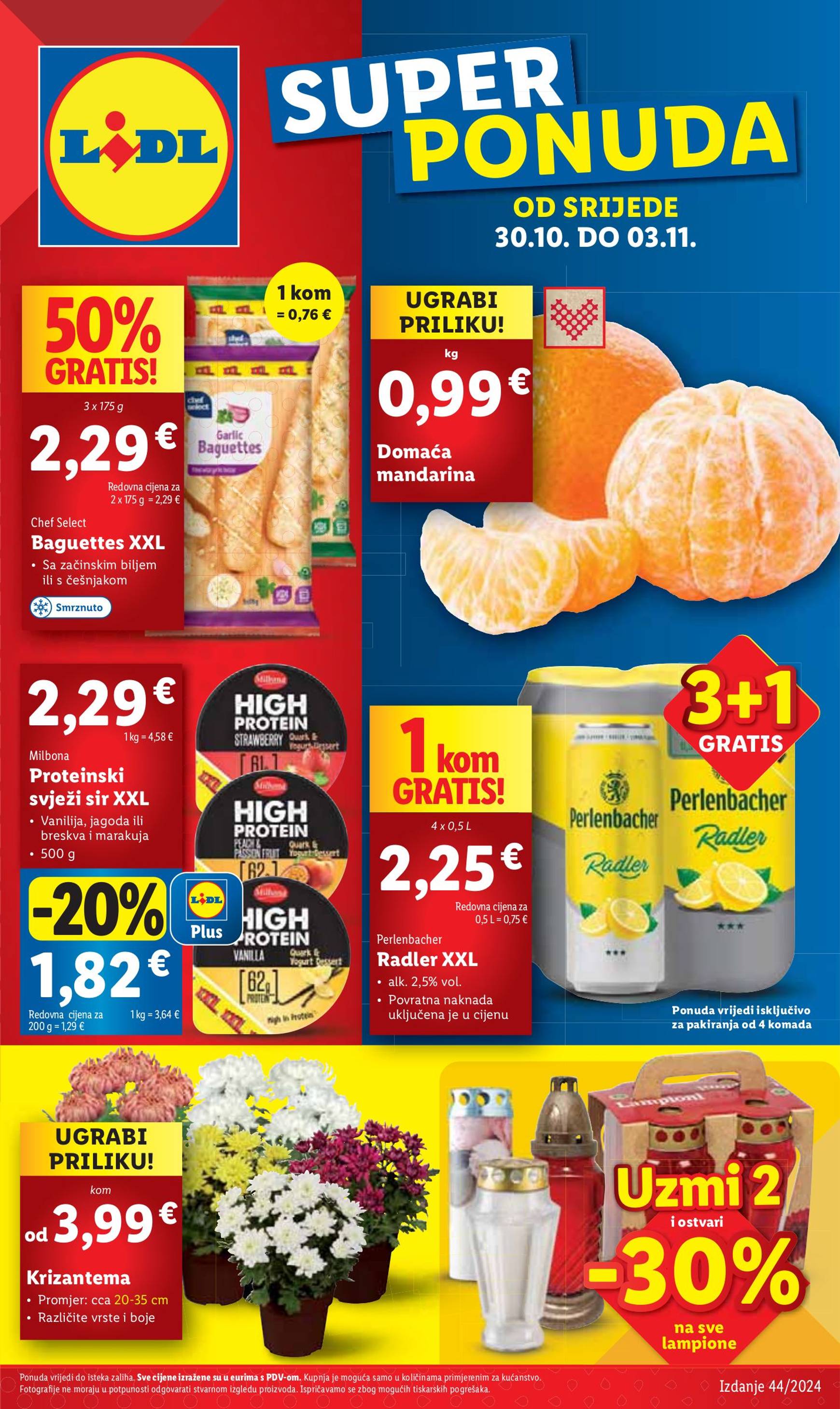 lidl - Lidl - Super ponuda katalog vrijedi od 30.10. do 03.11.