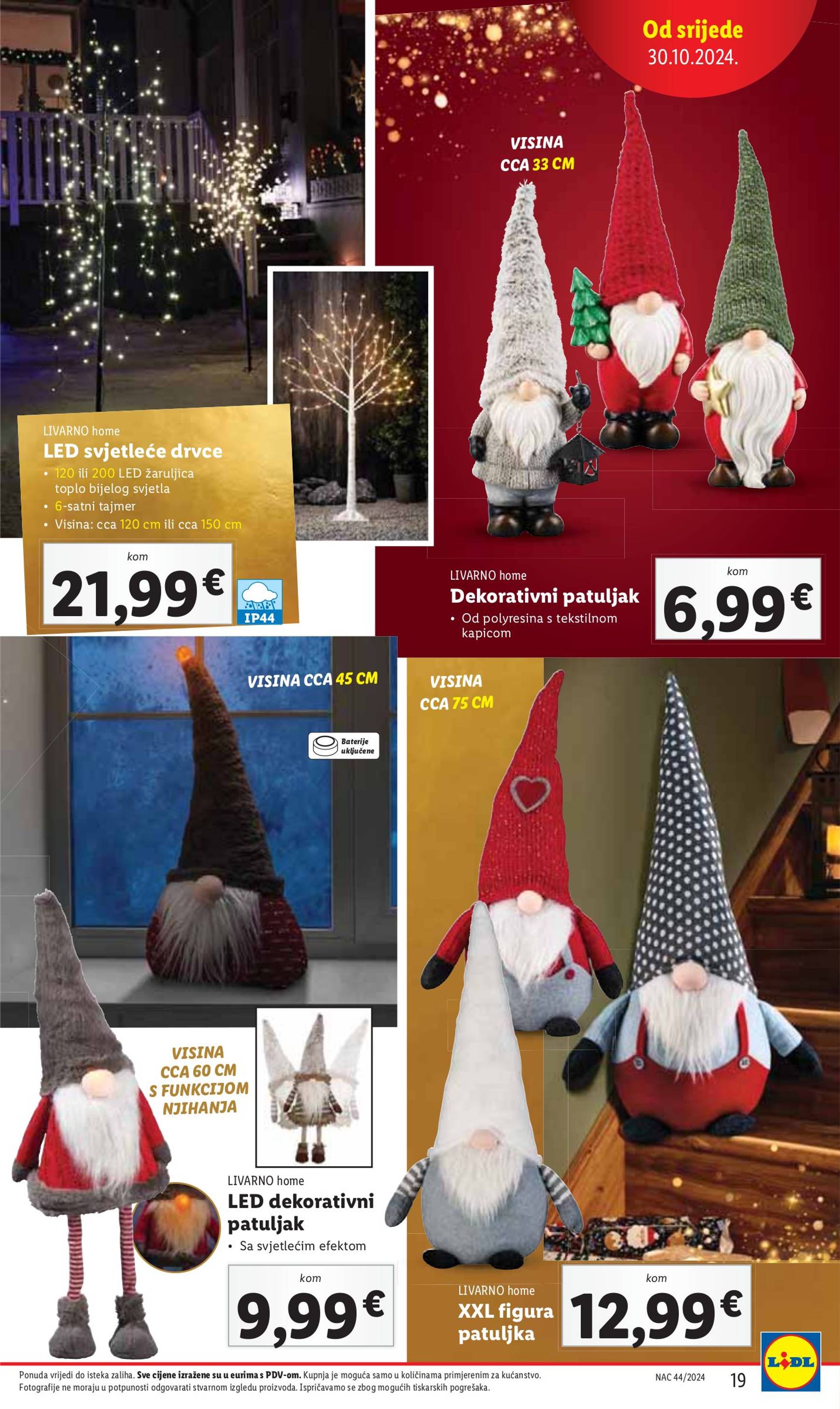 lidl - Lidl - Super ponuda katalog vrijedi od 30.10. do 03.11. - page: 19