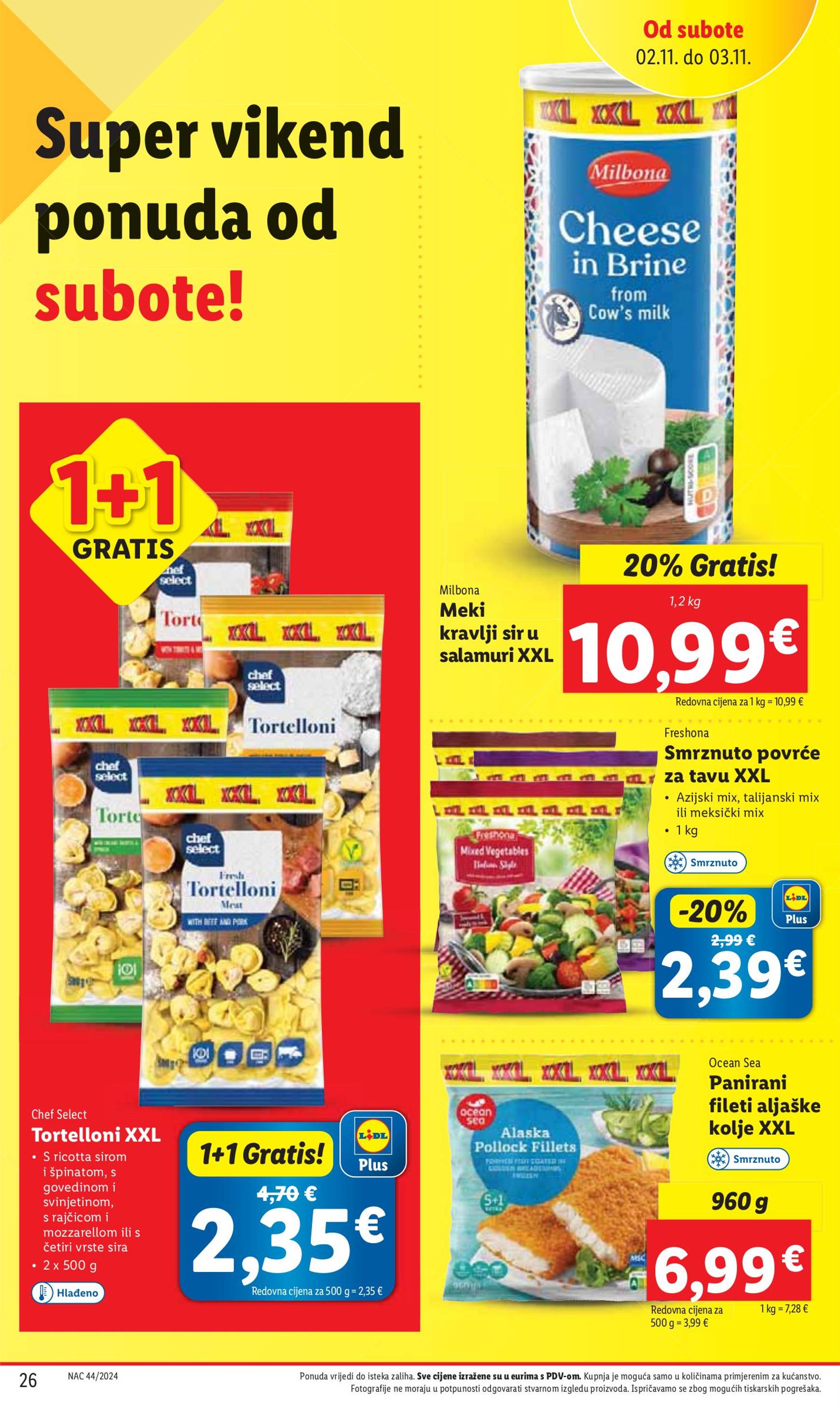 lidl - Lidl - Super ponuda katalog vrijedi od 30.10. do 03.11. - page: 26