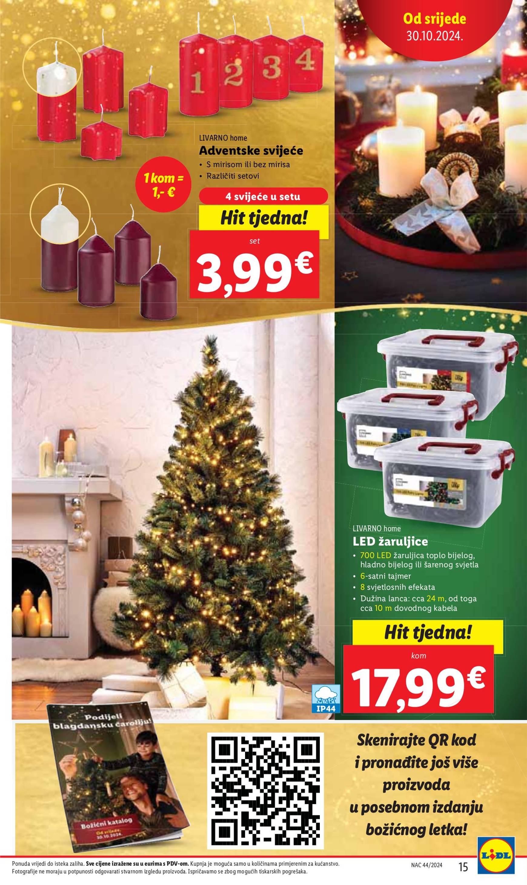 lidl - Lidl - Super ponuda katalog vrijedi od 30.10. do 03.11. - page: 15