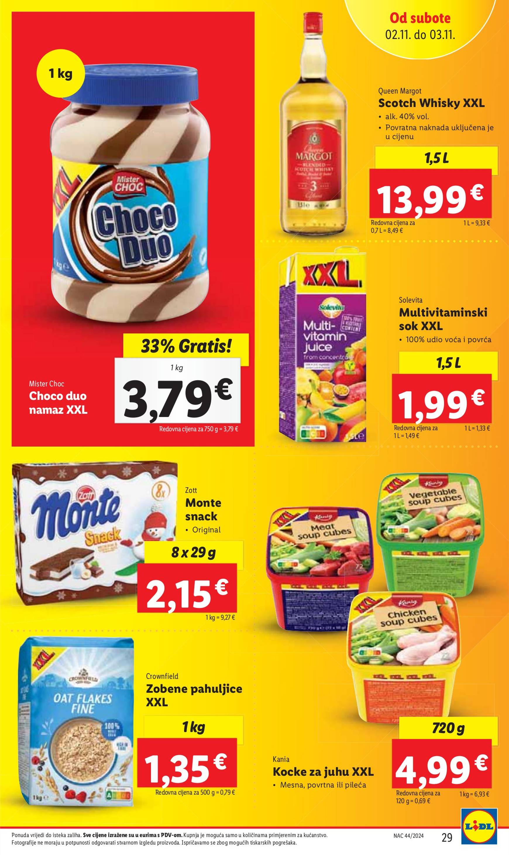 lidl - Lidl - Super ponuda katalog vrijedi od 30.10. do 03.11. - page: 29