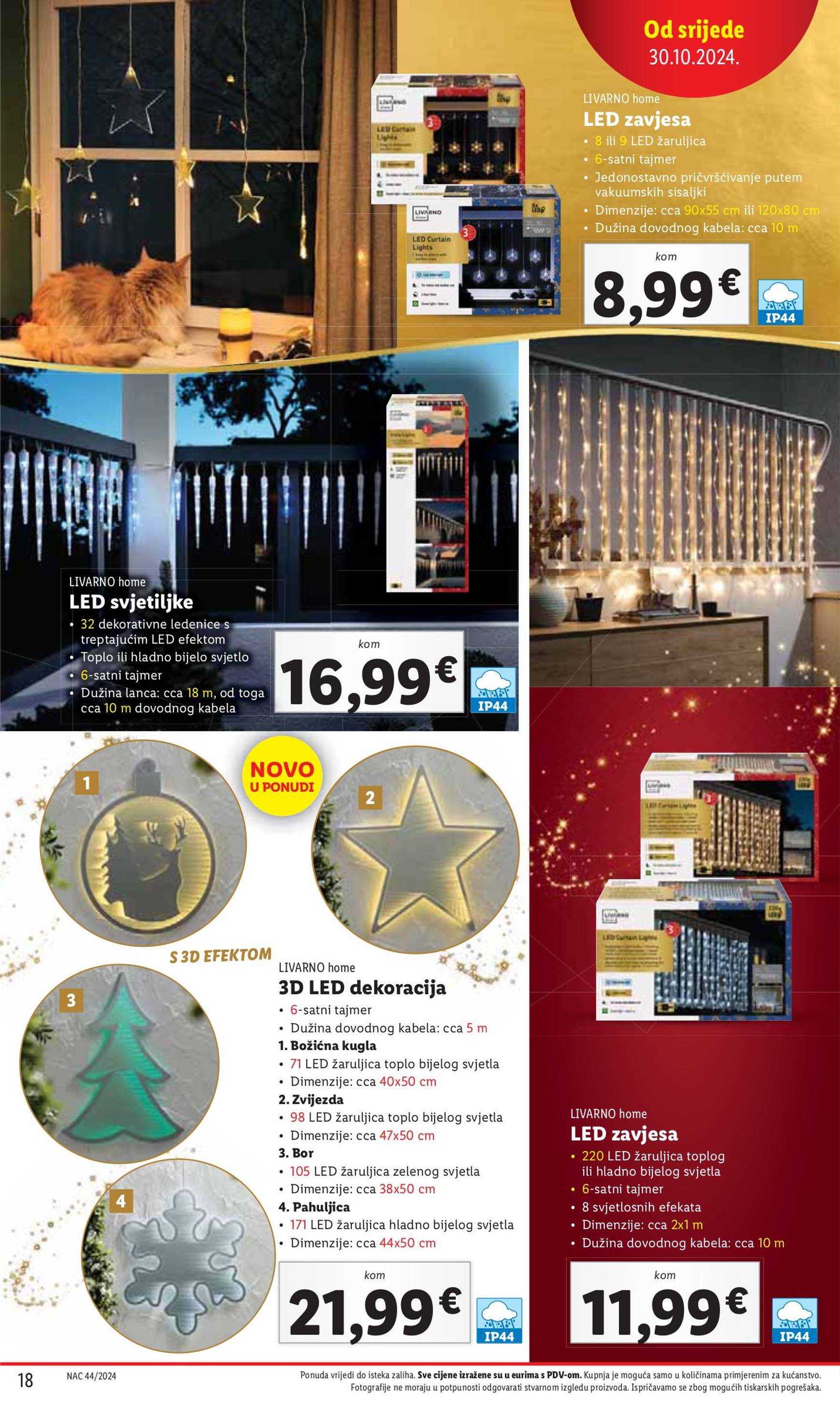 lidl - Lidl - Super ponuda katalog vrijedi od 30.10. do 03.11. - page: 18