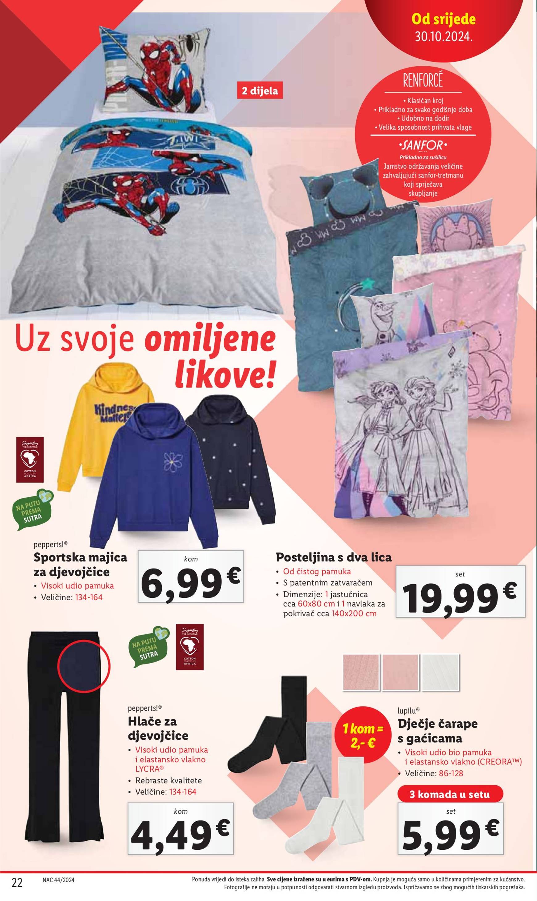 lidl - Lidl - Super ponuda katalog vrijedi od 30.10. do 03.11. - page: 22