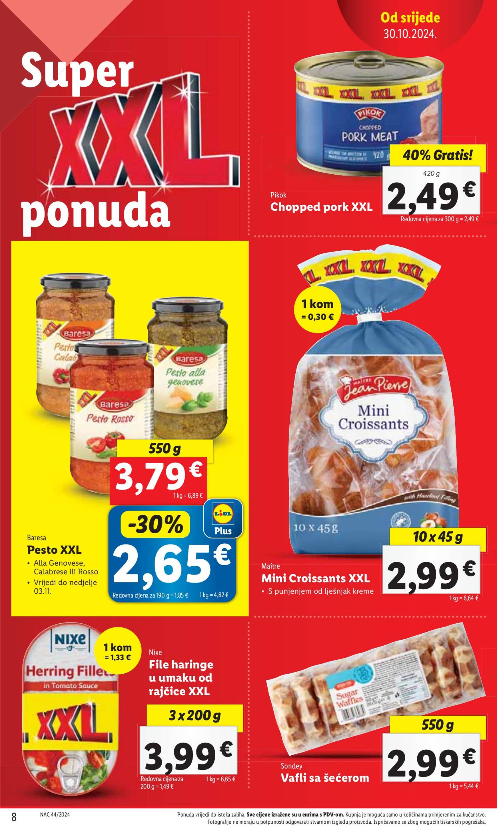 lidl - Lidl - Super ponuda katalog vrijedi od 30.10. do 03.11. - page: 8