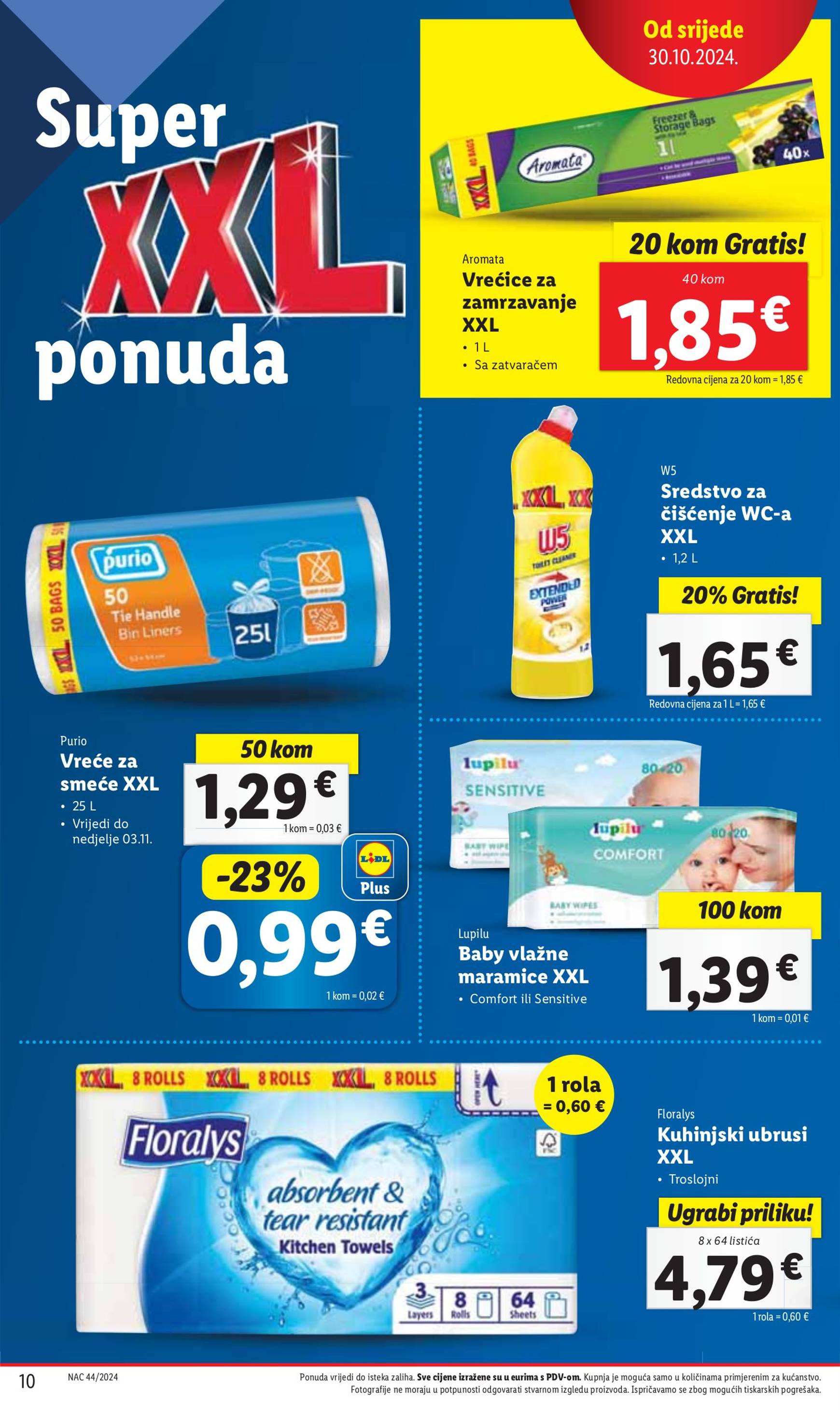 lidl - Lidl - Super ponuda katalog vrijedi od 30.10. do 03.11. - page: 10