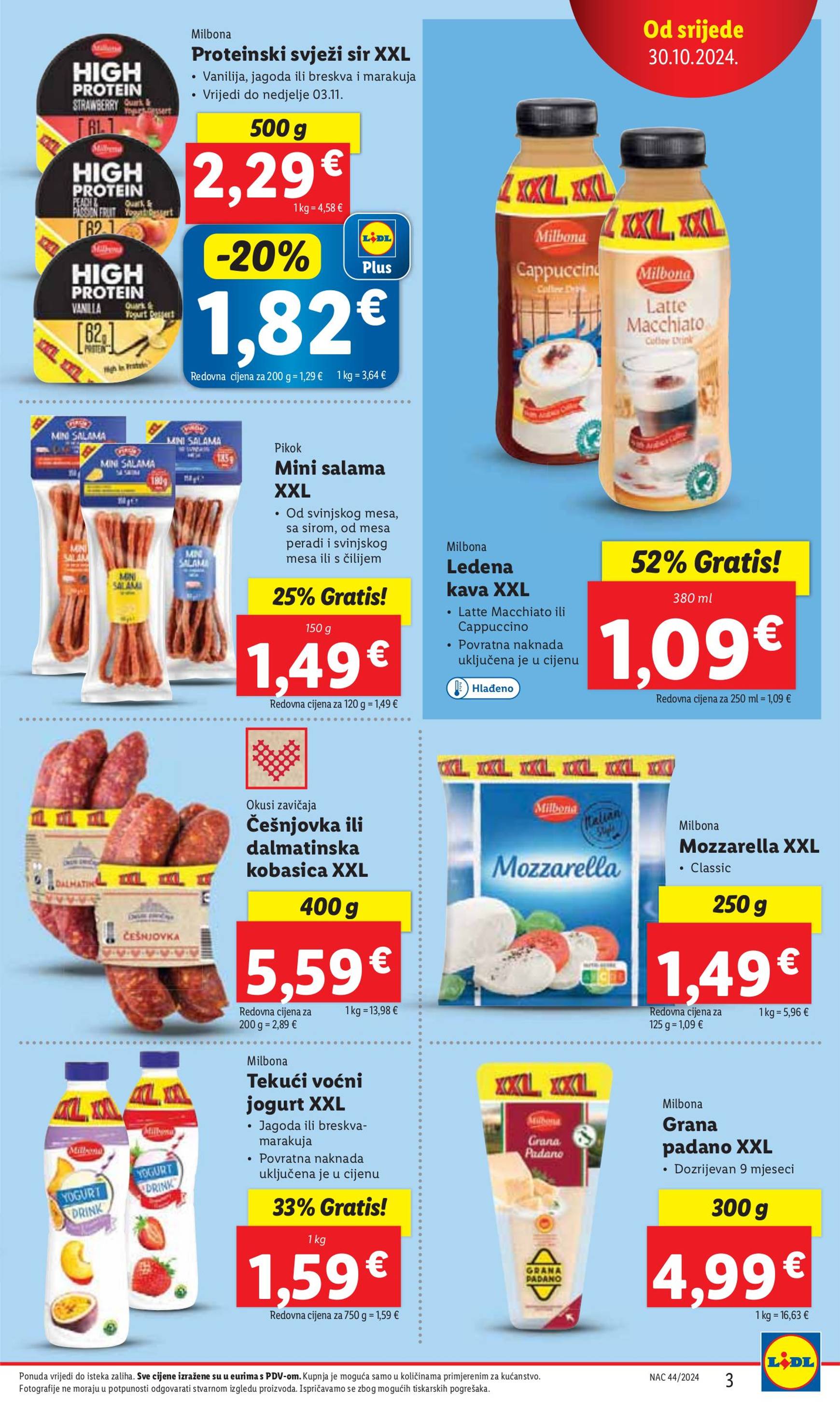 lidl - Lidl - Super ponuda katalog vrijedi od 30.10. do 03.11. - page: 3