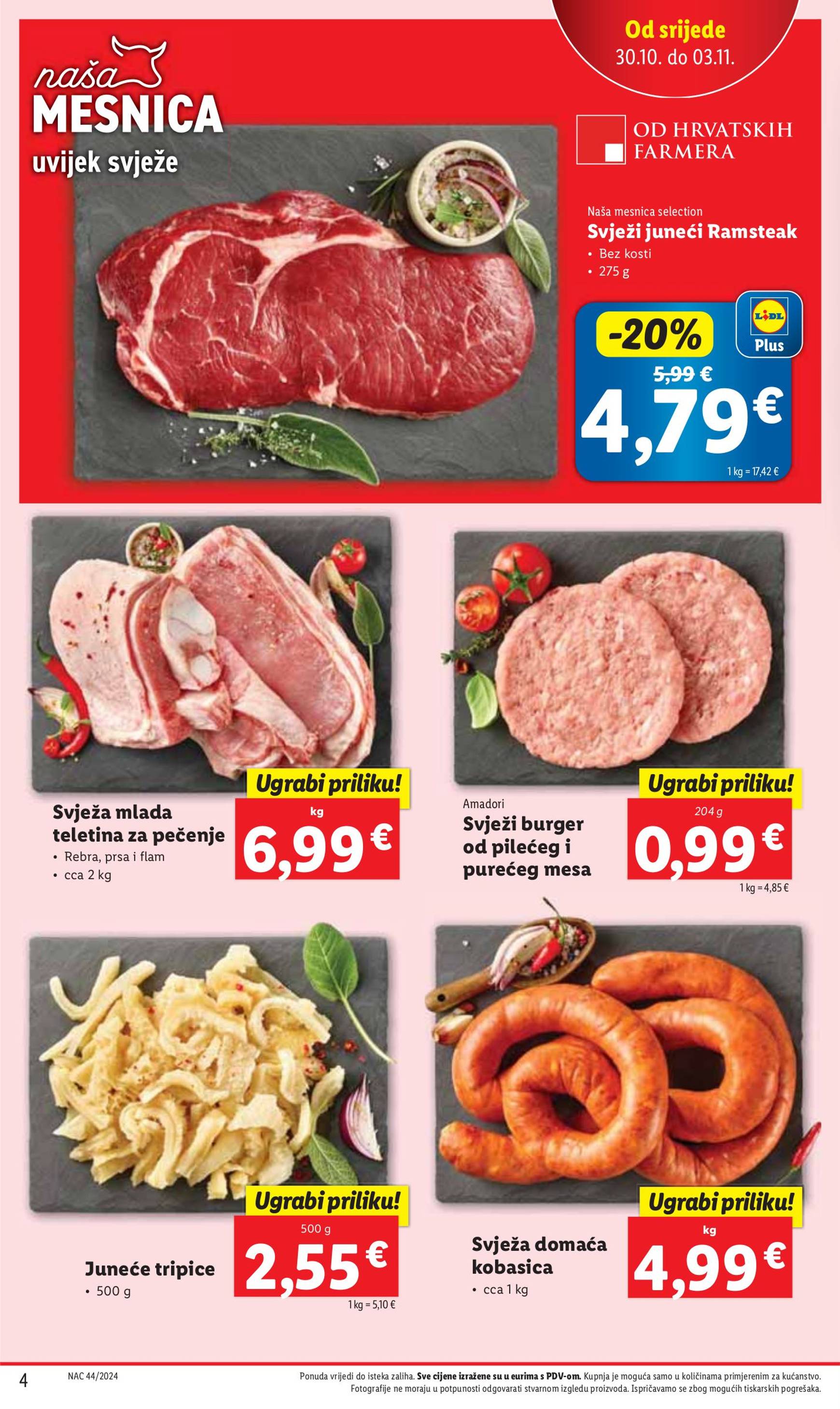 lidl - Lidl - Super ponuda katalog vrijedi od 30.10. do 03.11. - page: 4